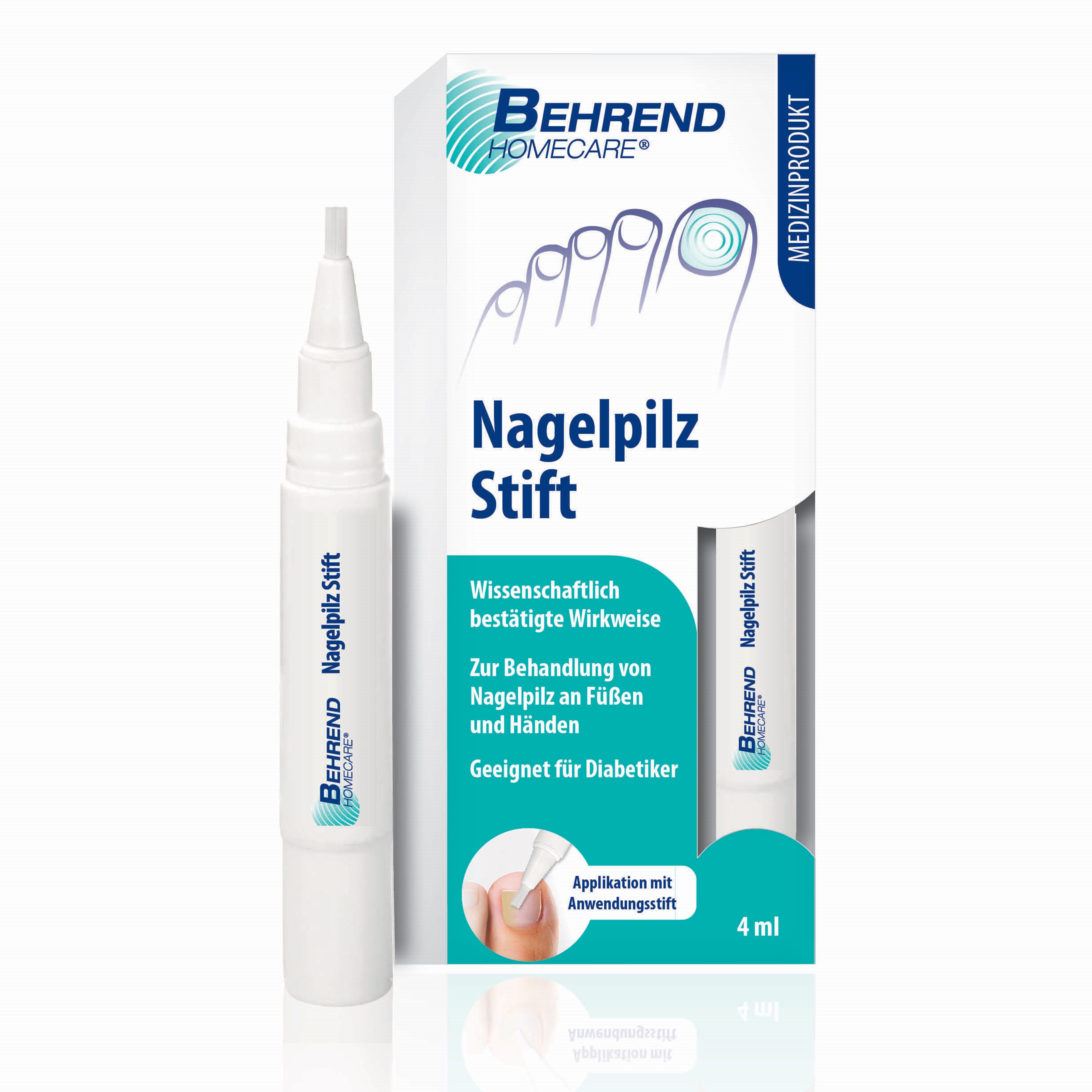 Behrend Homecare Nagelpilz-Behandlungsstift Behrend Homecare – Nagelpilz Stift für eine schnelle Behandlung