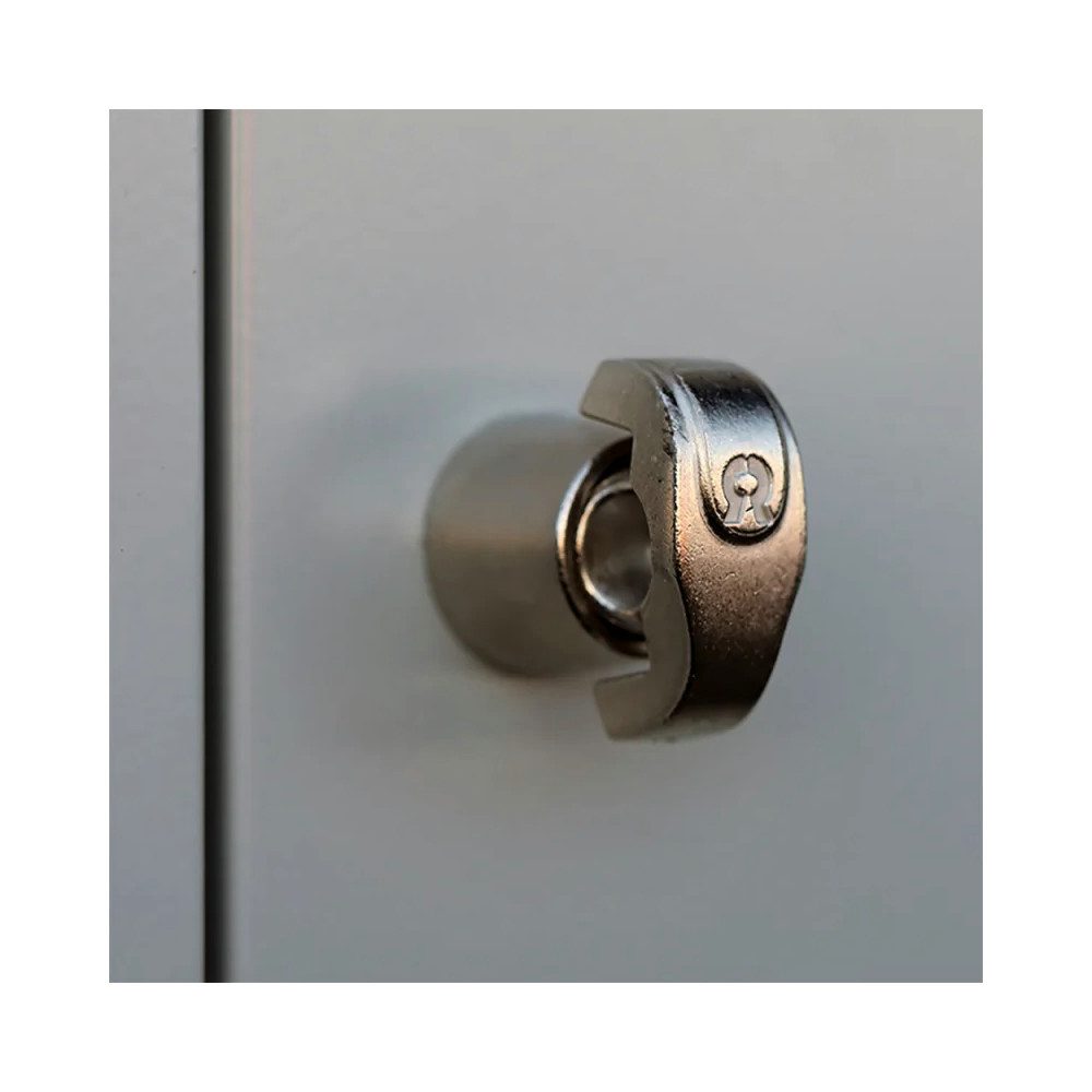 möbel-direkt.de Garderobenschrank Garderobenschrank Metallspind ClassiX Basic (Komplett Set, 1-St., 1 Schrank) Komplett montiert und verschweißt