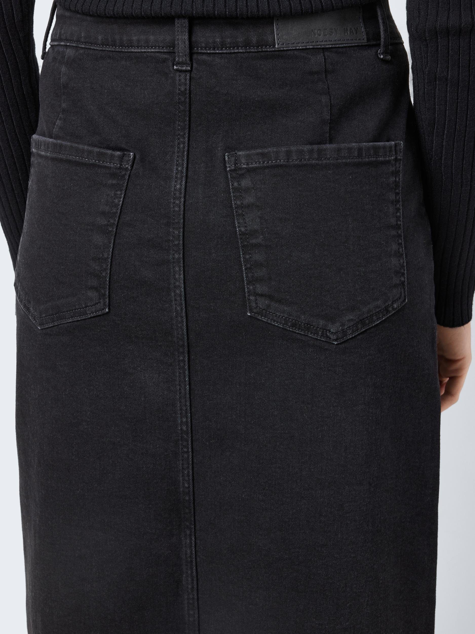 Noisy may Jeansrock NMKATH NW SLIT MIDI SKIRT VI478BL NOOS