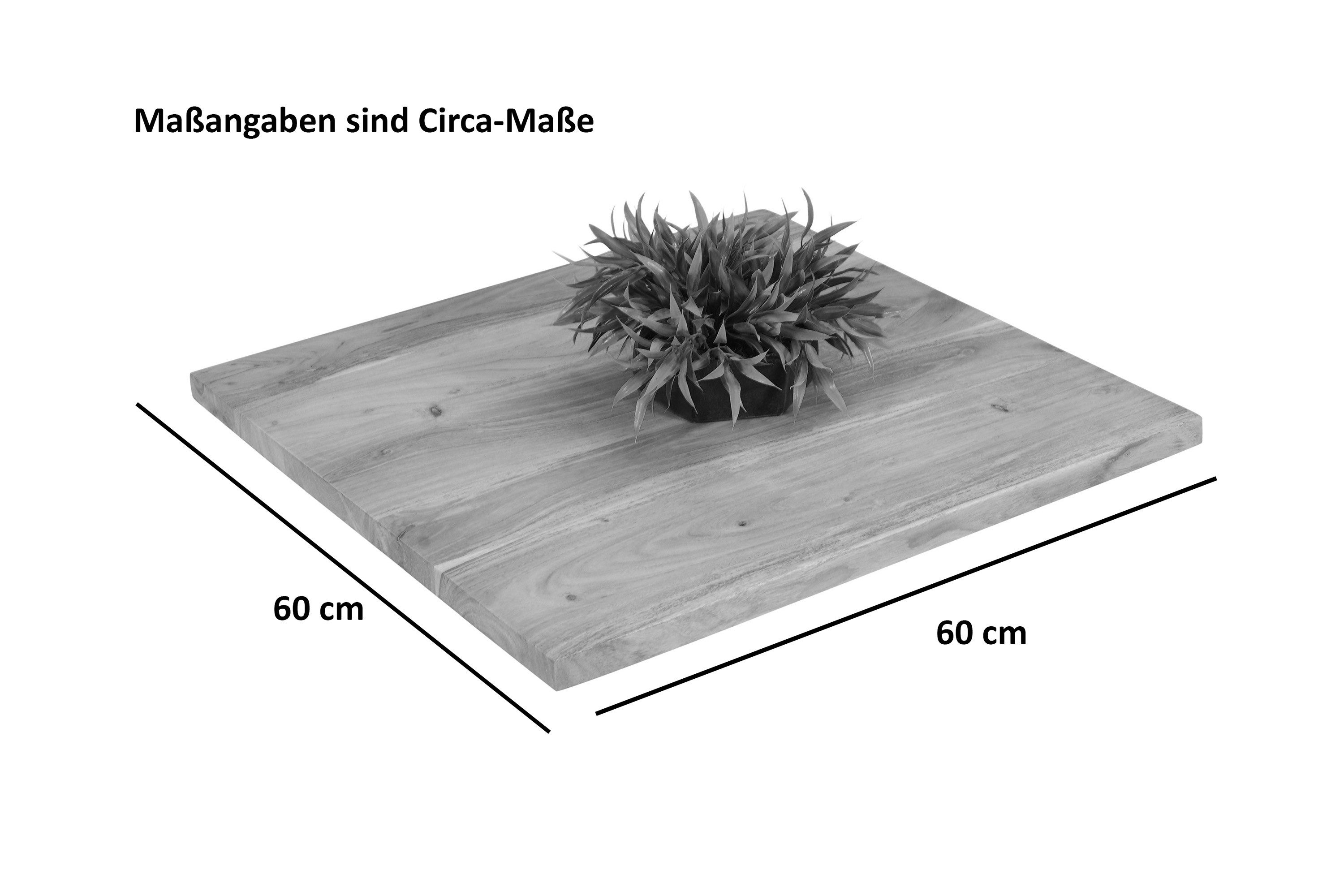 SAM® Arbeitsplatte Rosonera, Akazienholz, verschiedenen Ausführungen, gerade Kante, DIY-Platte