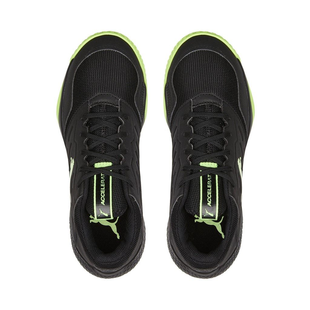 PUMA Hallen-Indoorschuhe Accelerate Turbo II schwarz Kinder Badmintonschuh