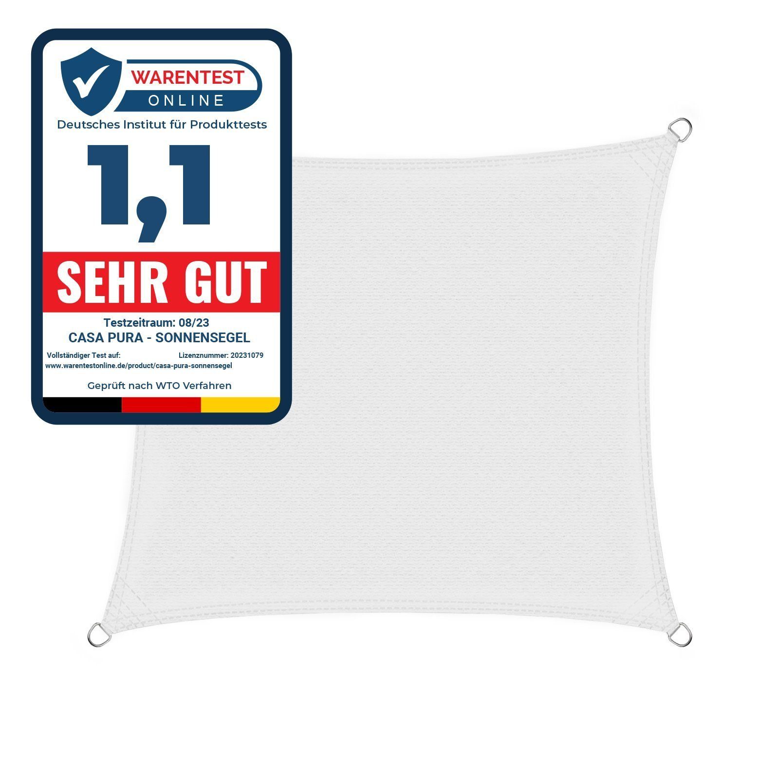 Karat Sonnensegel, Einfache Montage günstig online kaufen