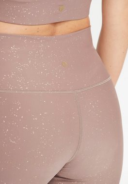 ATHLECIA Trainingstights Thinky mit glitzerndem Allover-Print