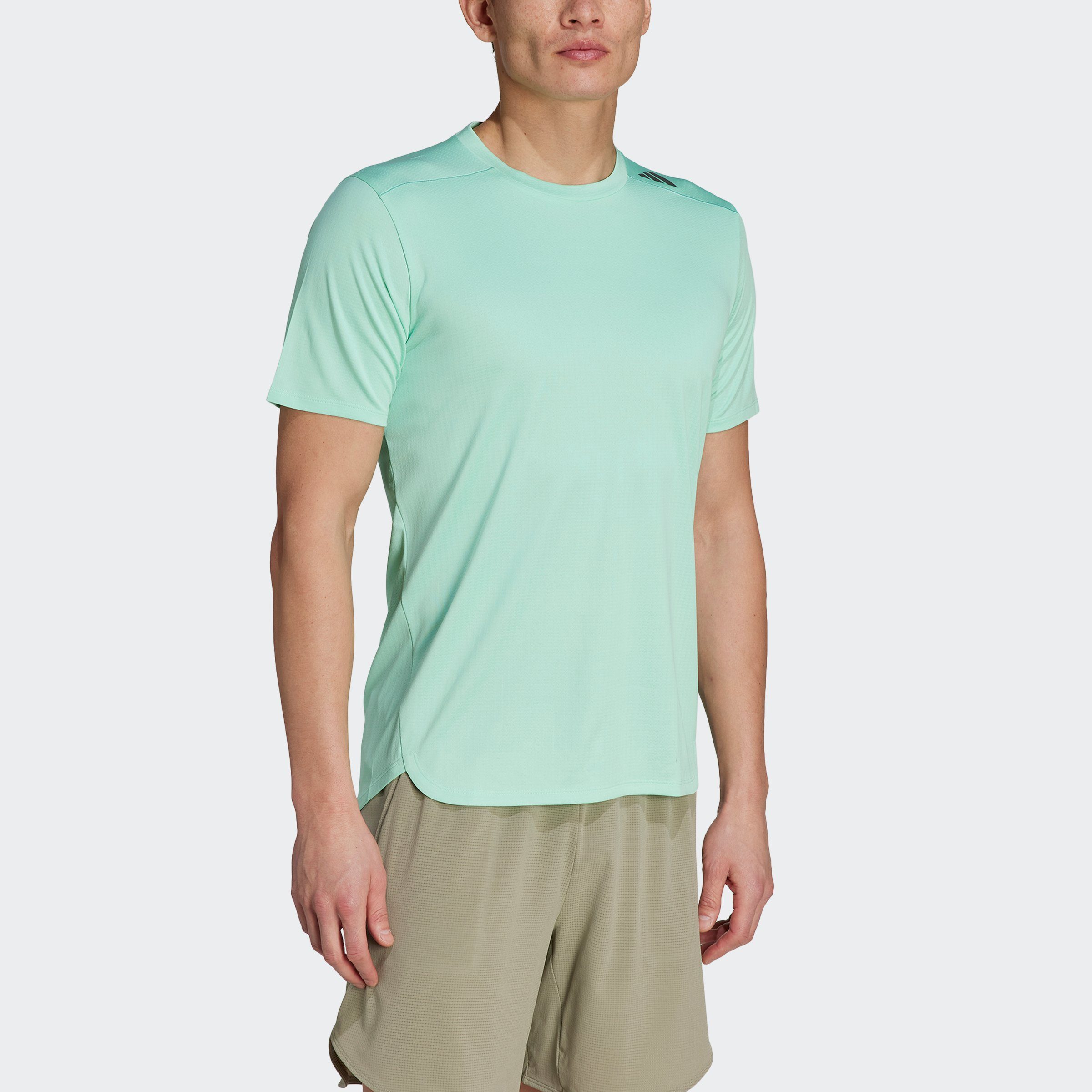 adidas Performance T-Shirt DESIGNED 4 TRAINING HEAT.RDY HIIT TRAINING Easy Green