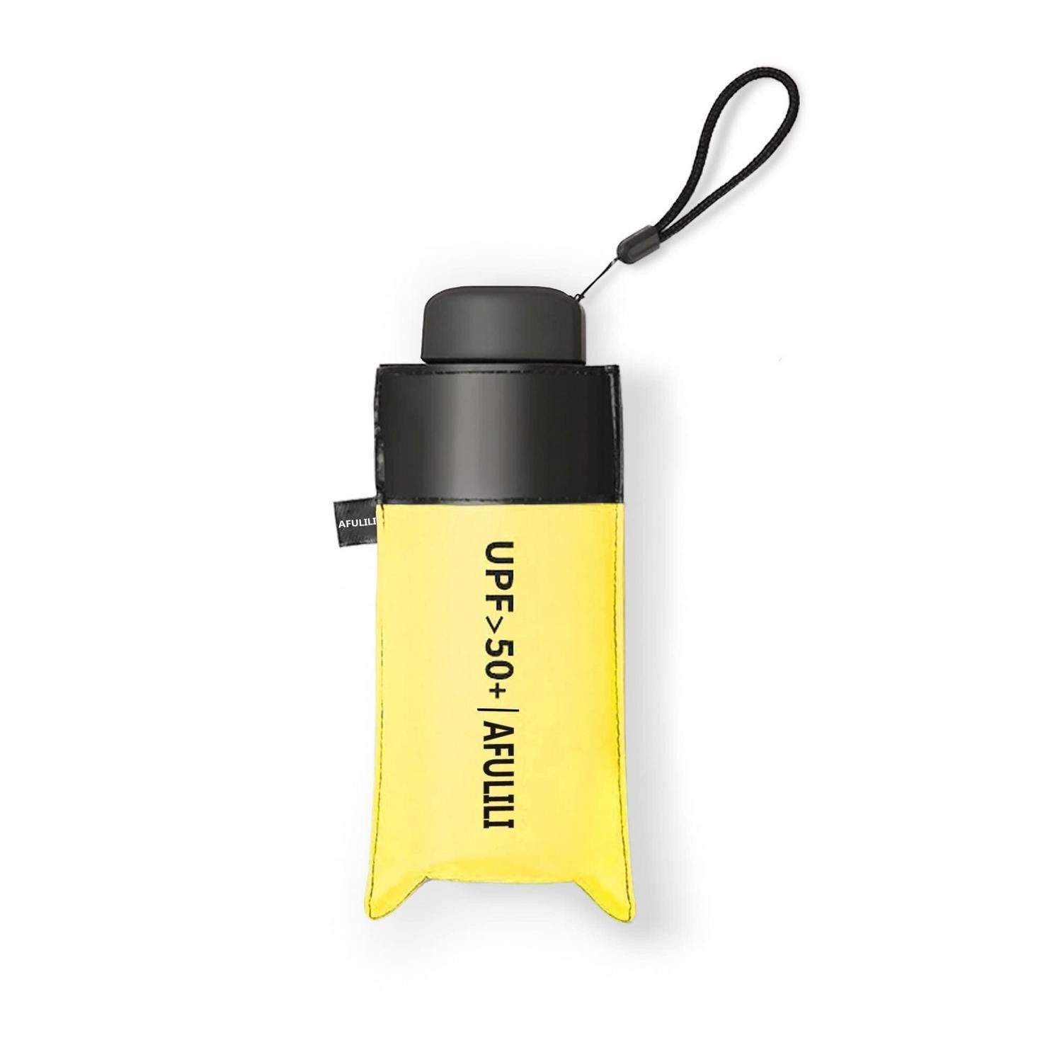 LuxusKollektion Taschenregenschirm Reise Regenschirm UV Schutz klein