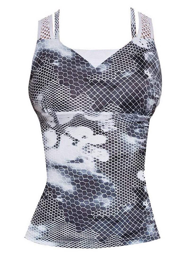 Lauftop Shirt Fitness Tanktop Sporttop Top Sport