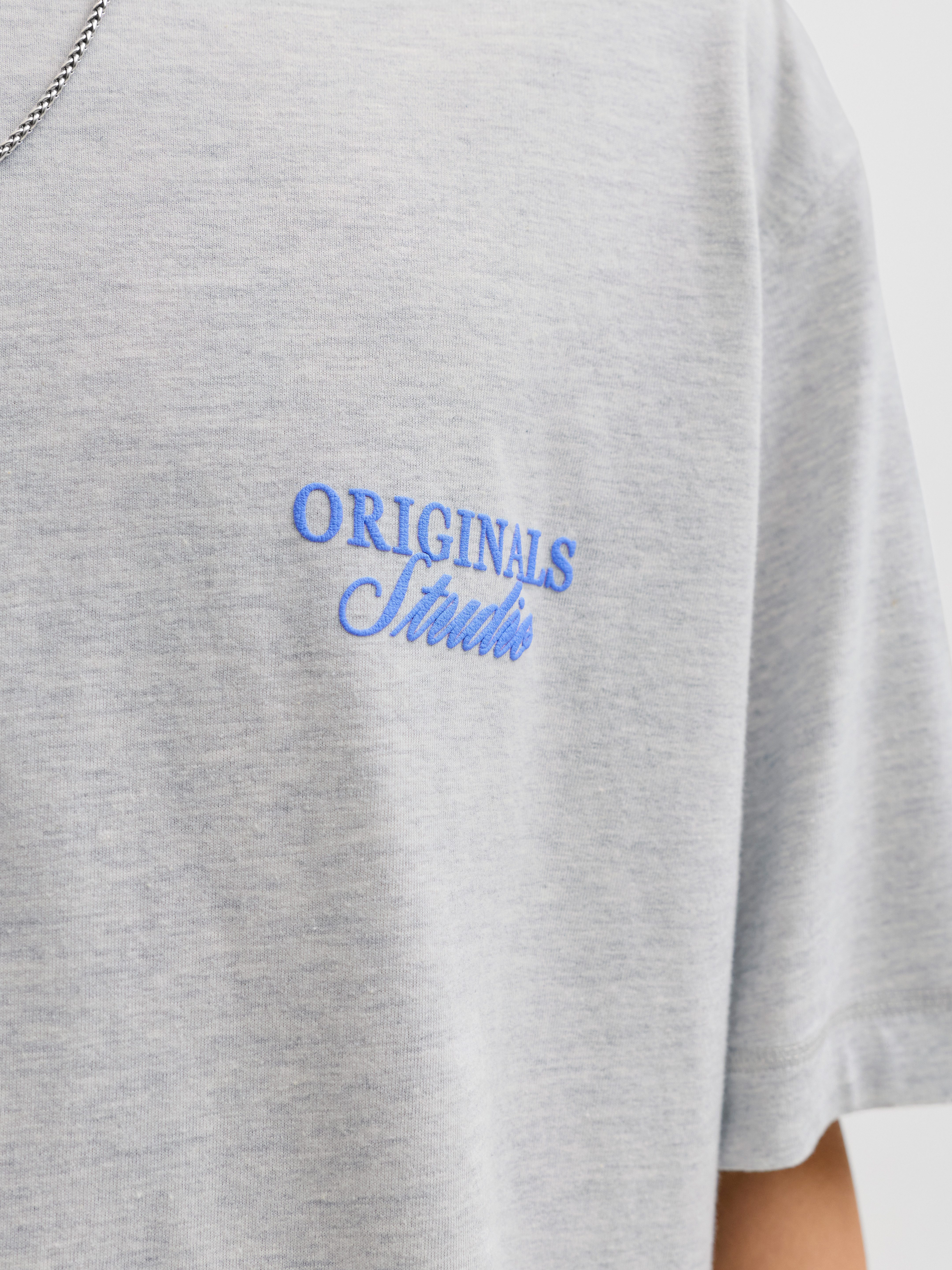 Jack & Jones Kurzarmshirt JORNORREBRO TYPO TEE SS CREW NECK NOOS Baumwolle, relaxed fit