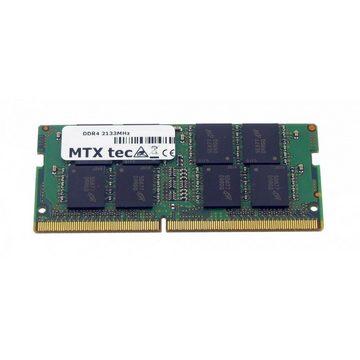 MTXtec 16GB Notebook SODIMM DDR4 PC4-17000, 2133MHz 260 pin Laptop-Arbeitsspeicher