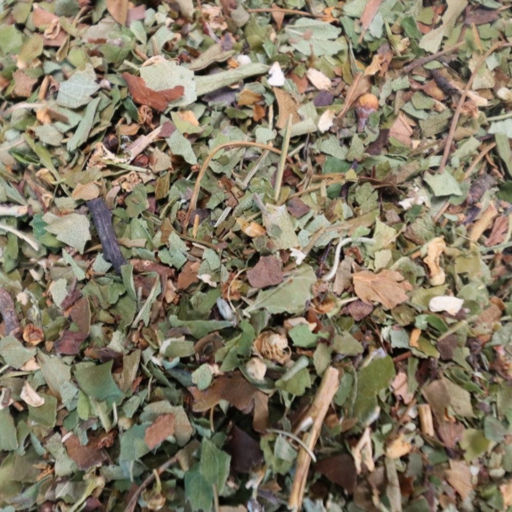 EPONA Tierpräparate Lexa - Weißdornblüten mit Blättern (1kg Tüte)