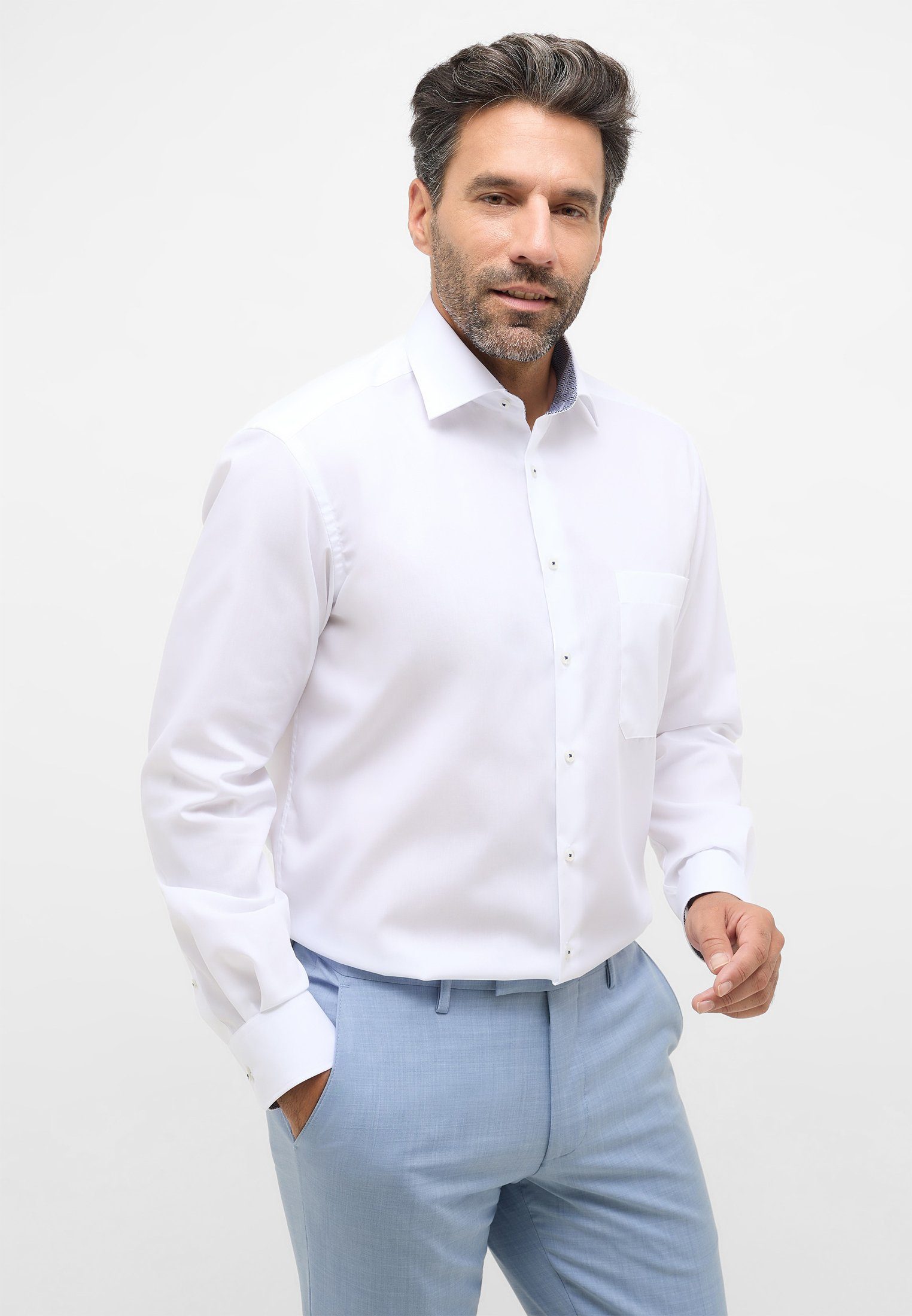 Eterna Langarmhemd COMFORT FIT NON IRON günstig online kaufen