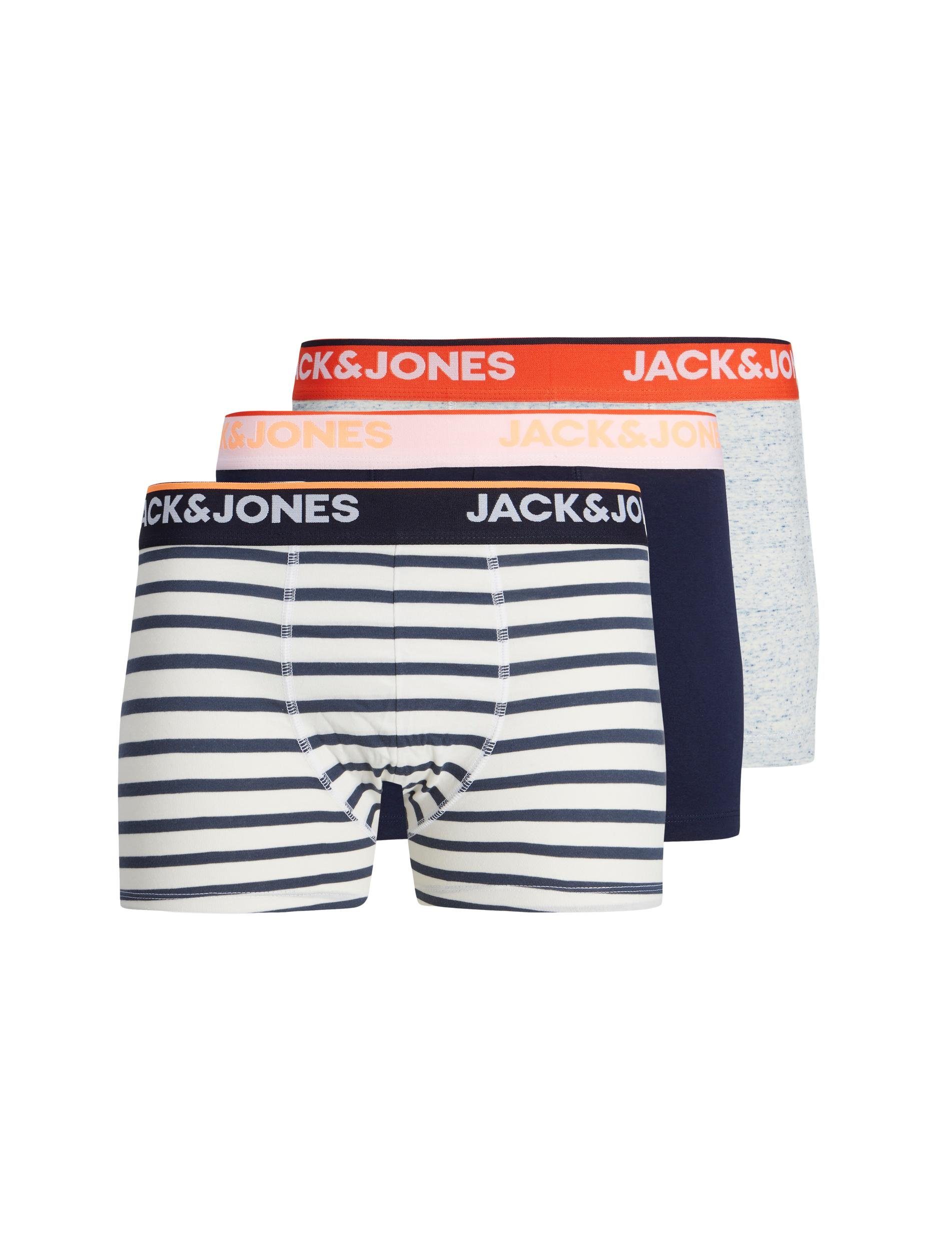 3-PACK TRUNKS JACDAVE (Packung, Trunk Jack Jones & 3-St., 3er-Pack) NOOS