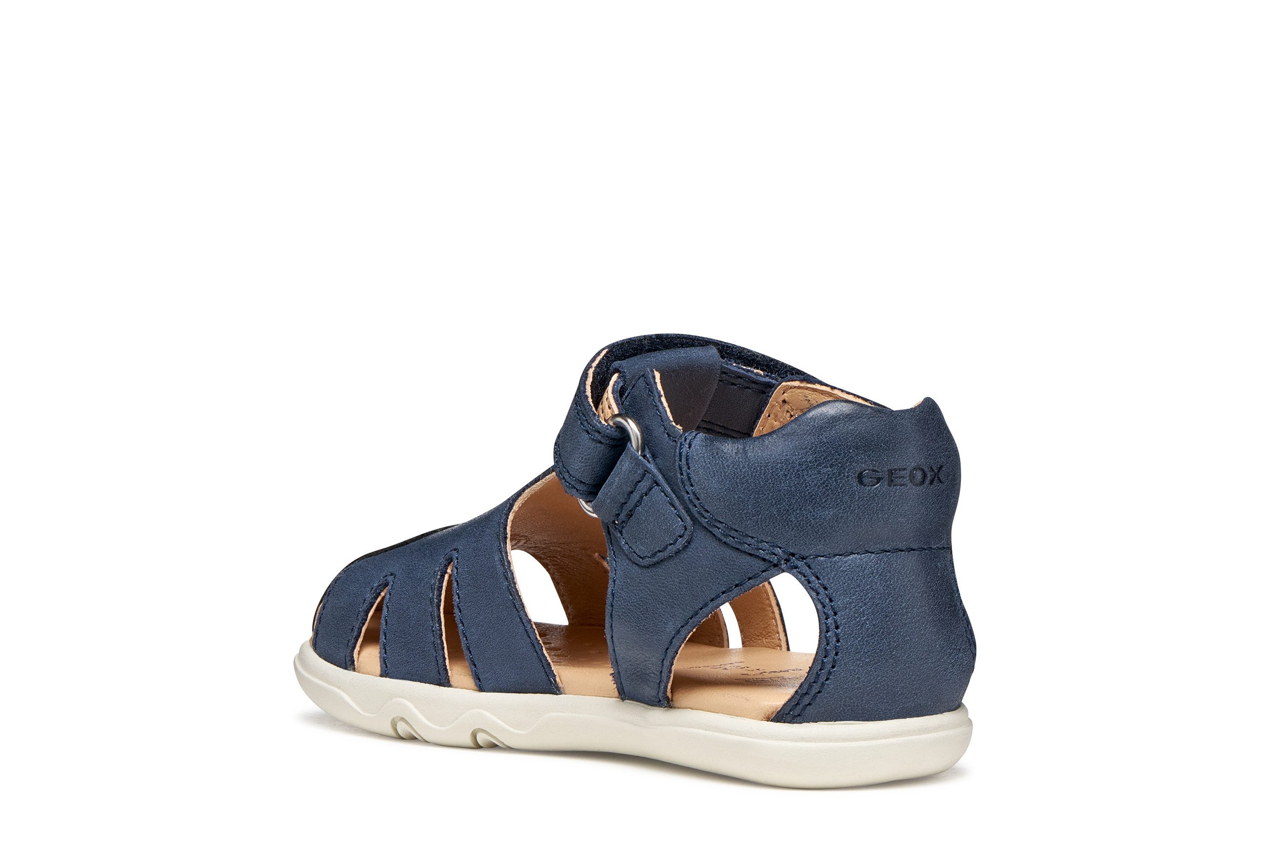 Geox B SANDAL STEPPIEUP B Lauflernschuh Babyschuh mit Klettverschluss, Größenschablone zum Download