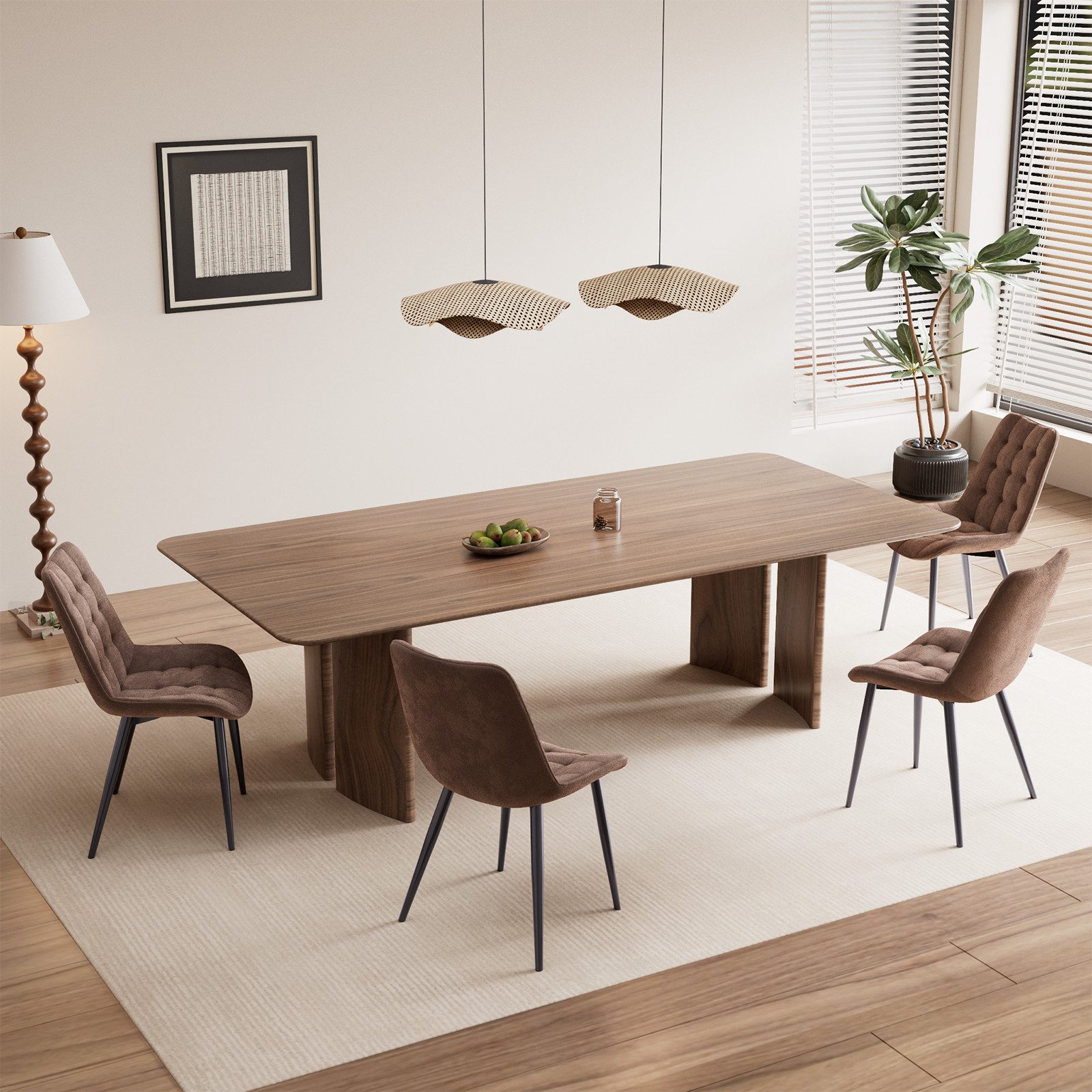 HOMAVO Esszimmerstuhl YZ2 STUHL-SET 2 Stück günstig online kaufen