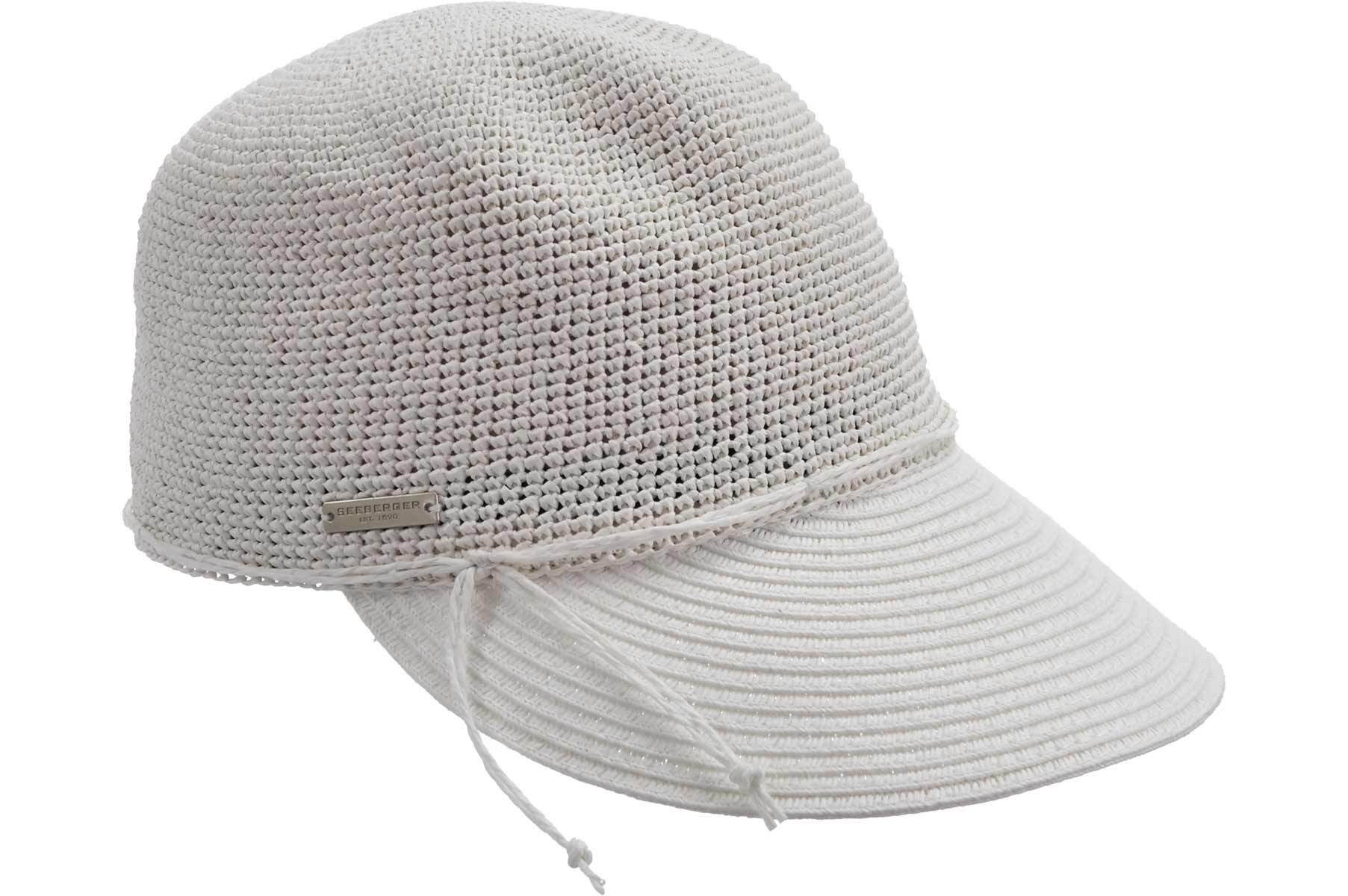 Seeberger Sonnenhut feine Papierstroh Schildkappe 55588-0 günstig online kaufen