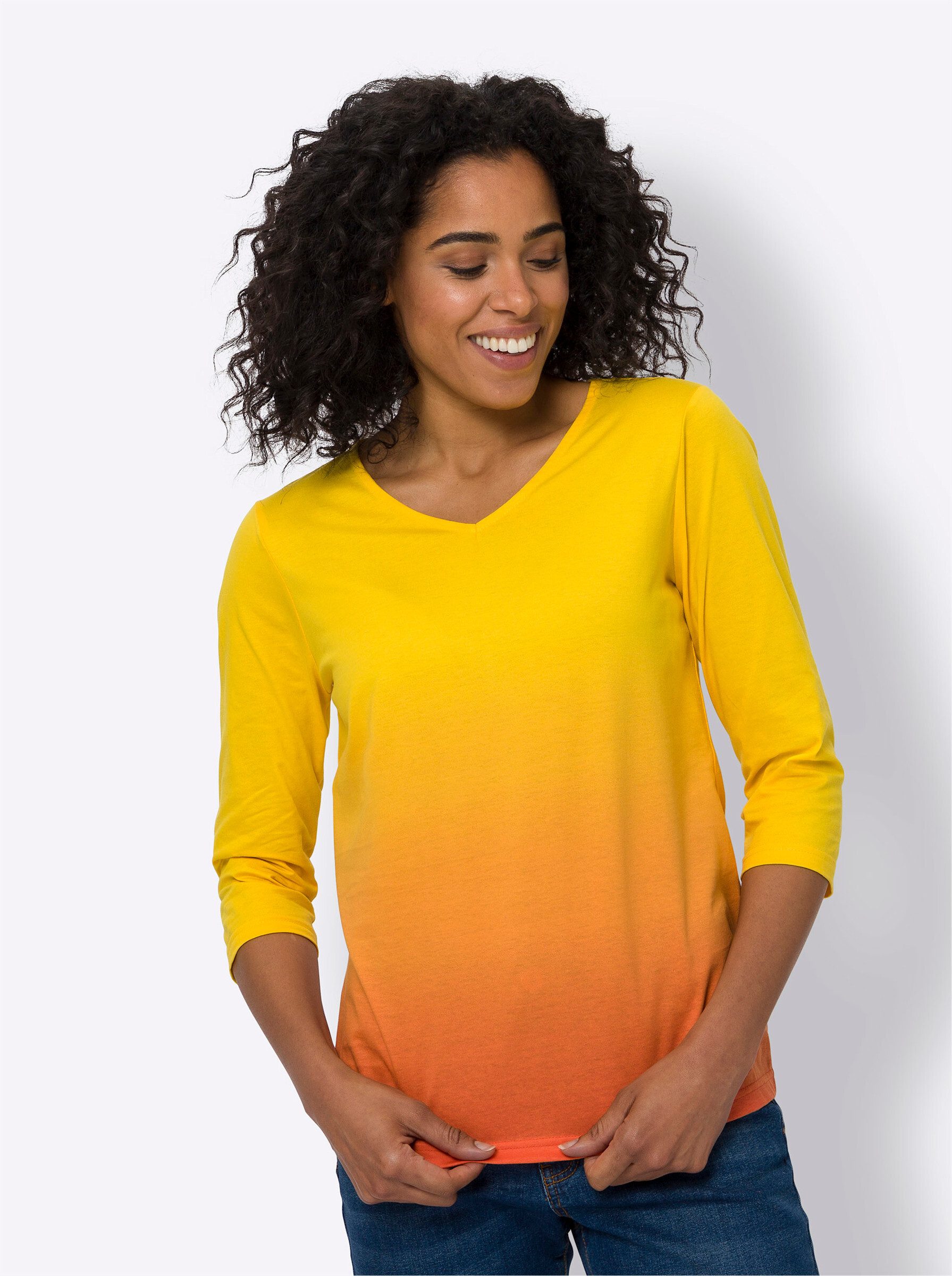 Sieh an! T-Shirt 3/4-Arm-Shirt günstig online kaufen