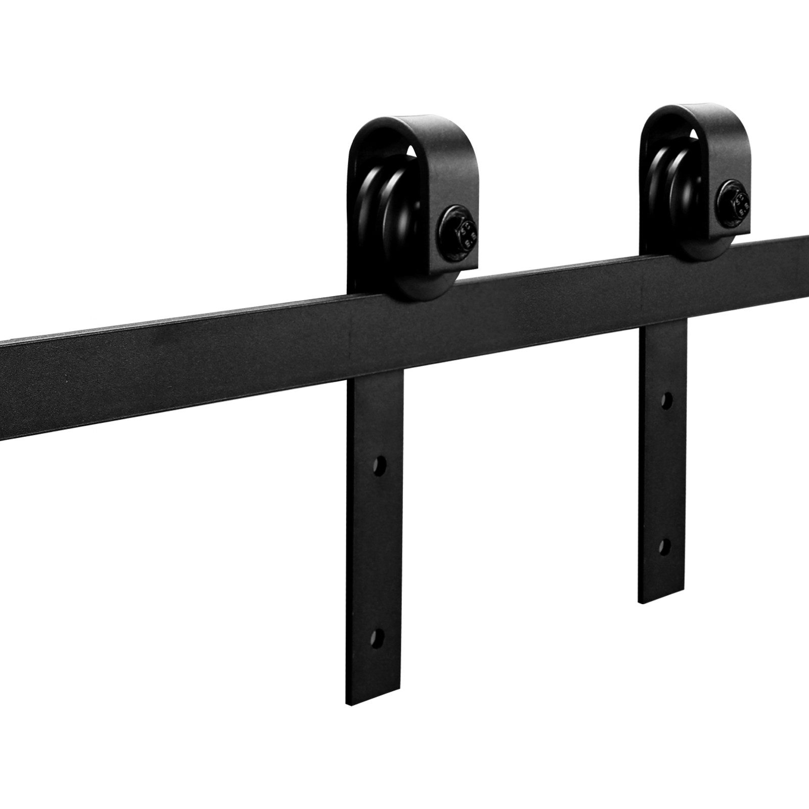 Clanmacy Schiebetür Schiebetür 152 cm Schiebetürsystem Laufschiene Schiebet günstig online kaufen