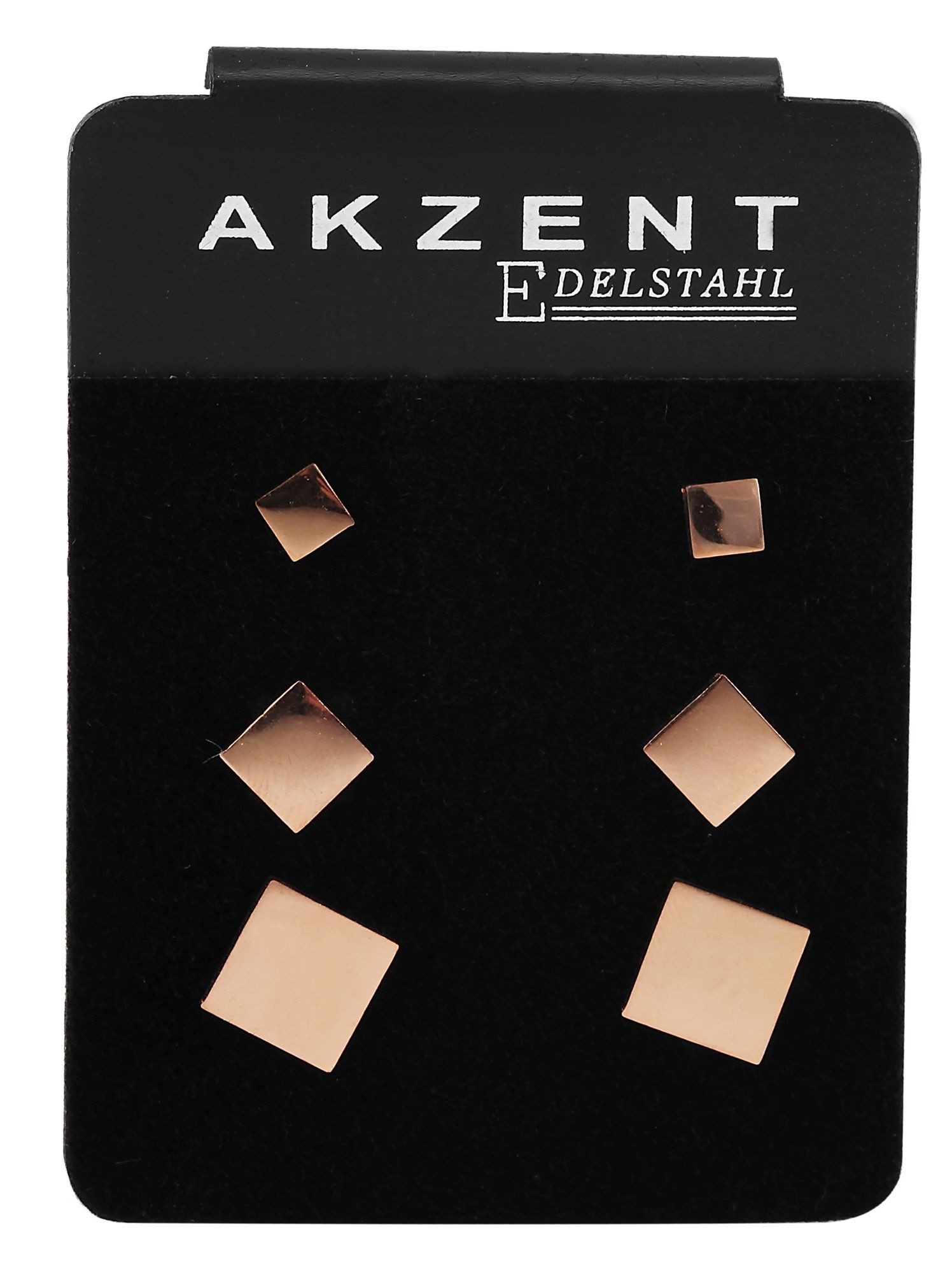AKZENT Ohrring-Set Vaike Ohrstecker Ohrringe Edelstahl roségold Damen wasse günstig online kaufen