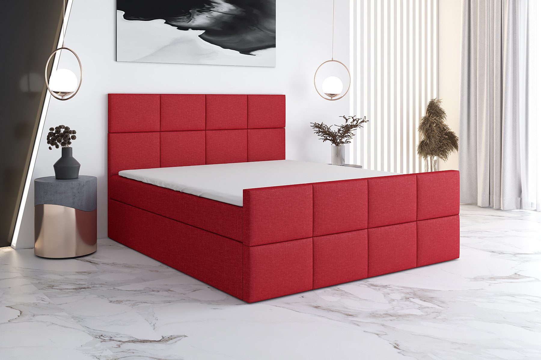 A&J MöbelLand GmbH Boxspringbett TOKI mit günstig online kaufen