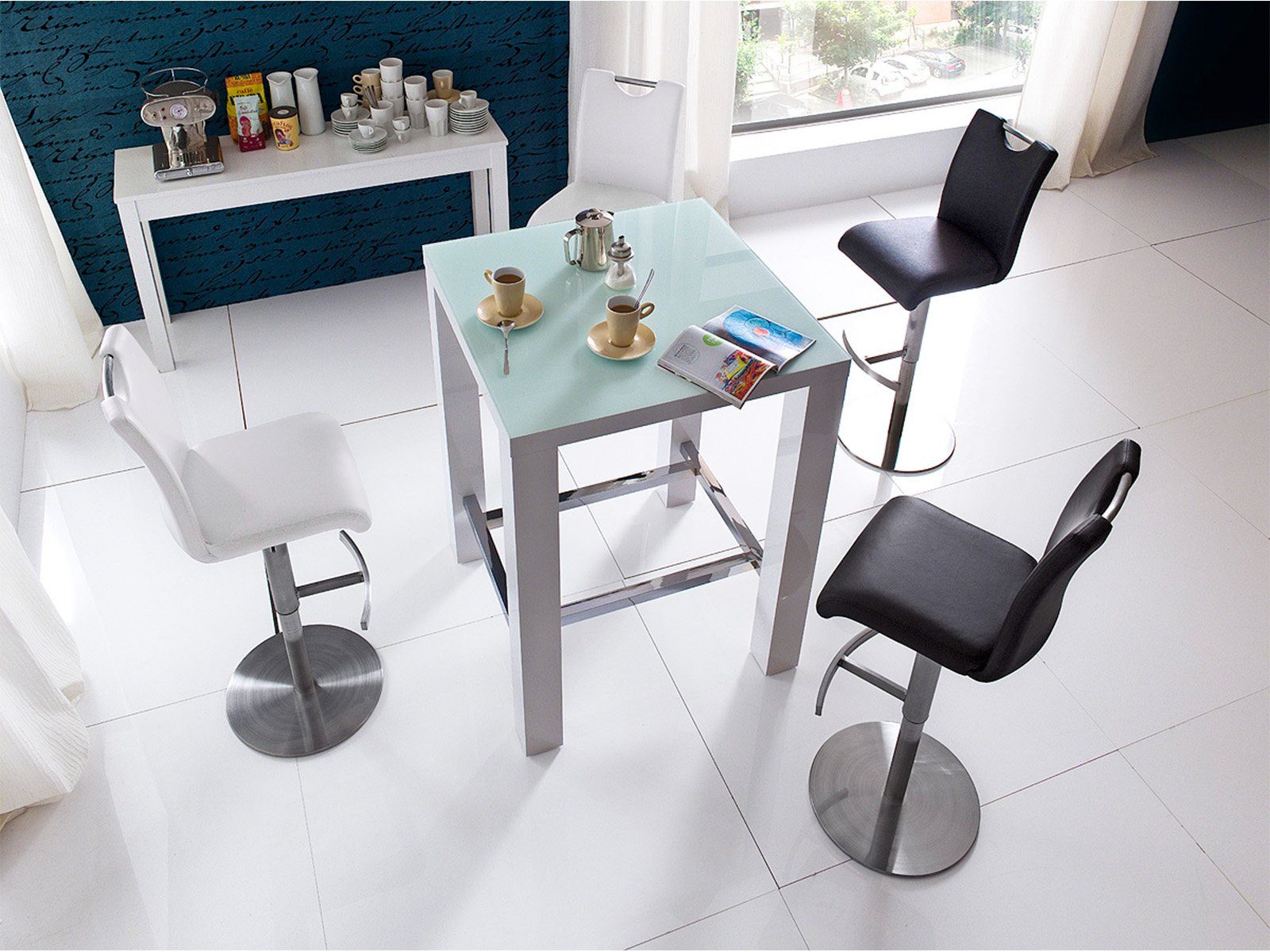 MCA furniture Barhocker 42 x 91 x 51 cm (B/H/T)