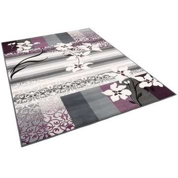 Designteppich Designer Teppich Samba Modern Blumen, Pergamon, Rechteckig, Höhe: 6 mm