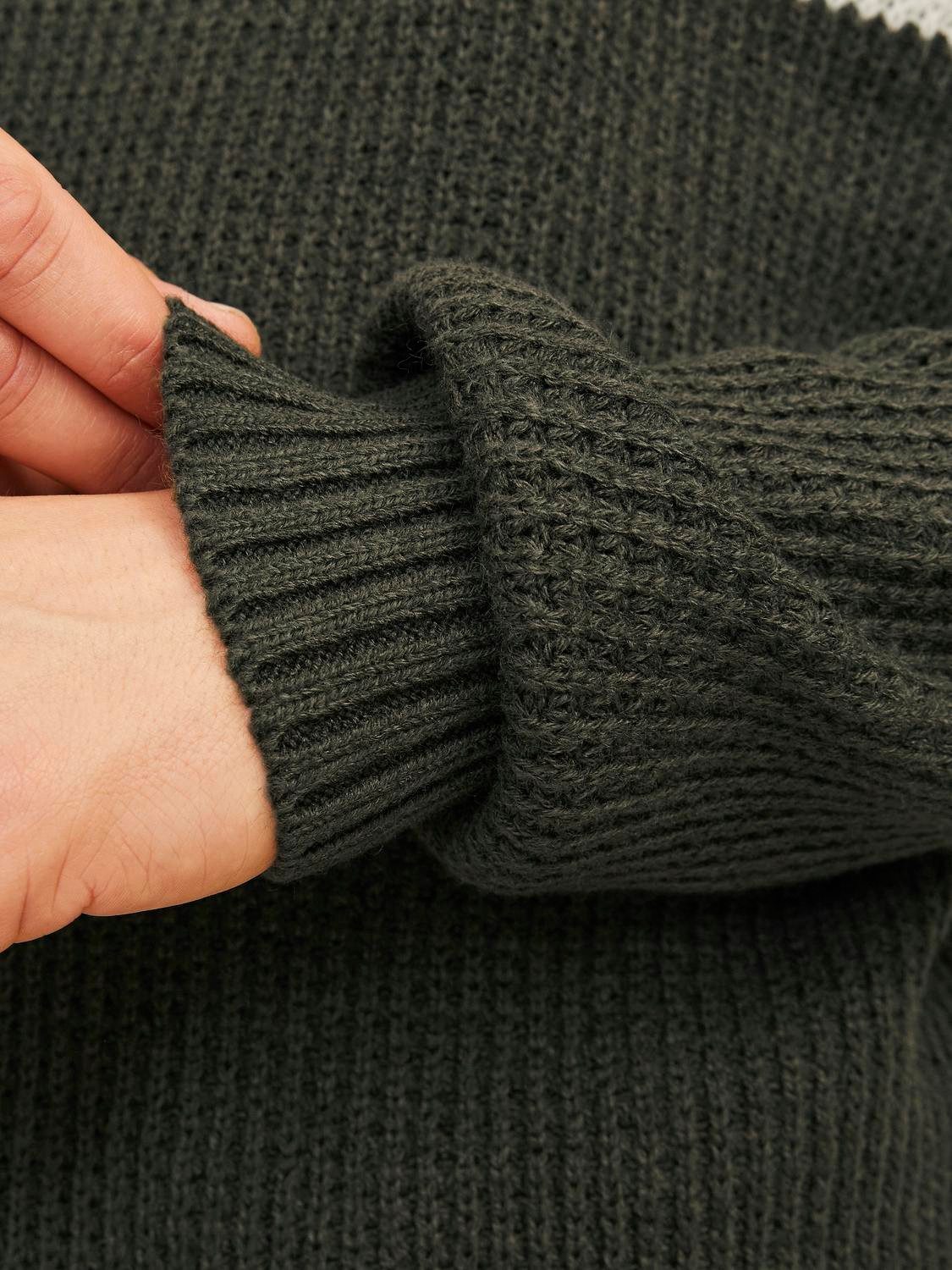Jack & Jones Rundhalspullover JJSANDER KNIT CREW NECK