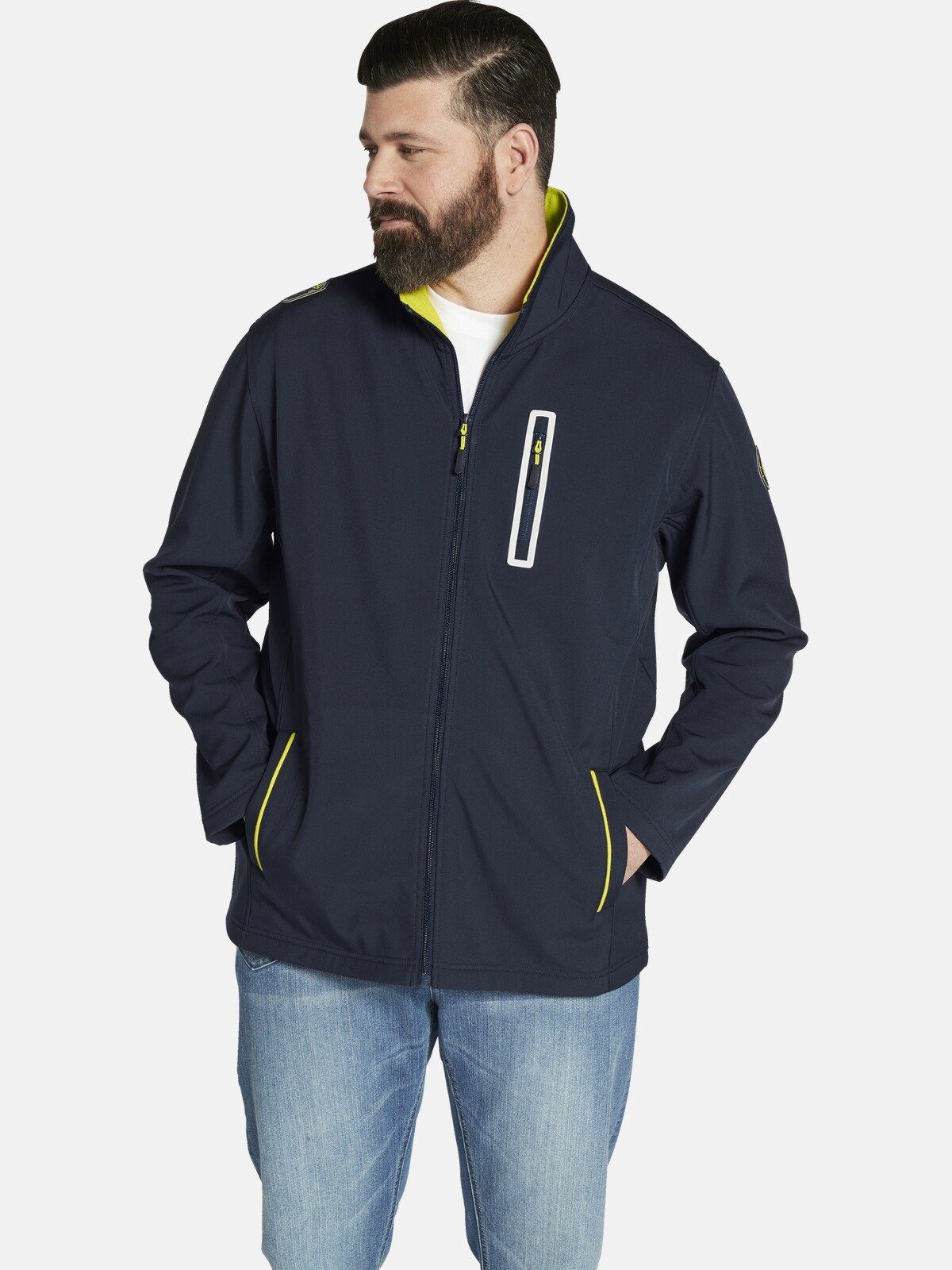 Charles Colby Blouson SIR HAGANS Stehkragen mit