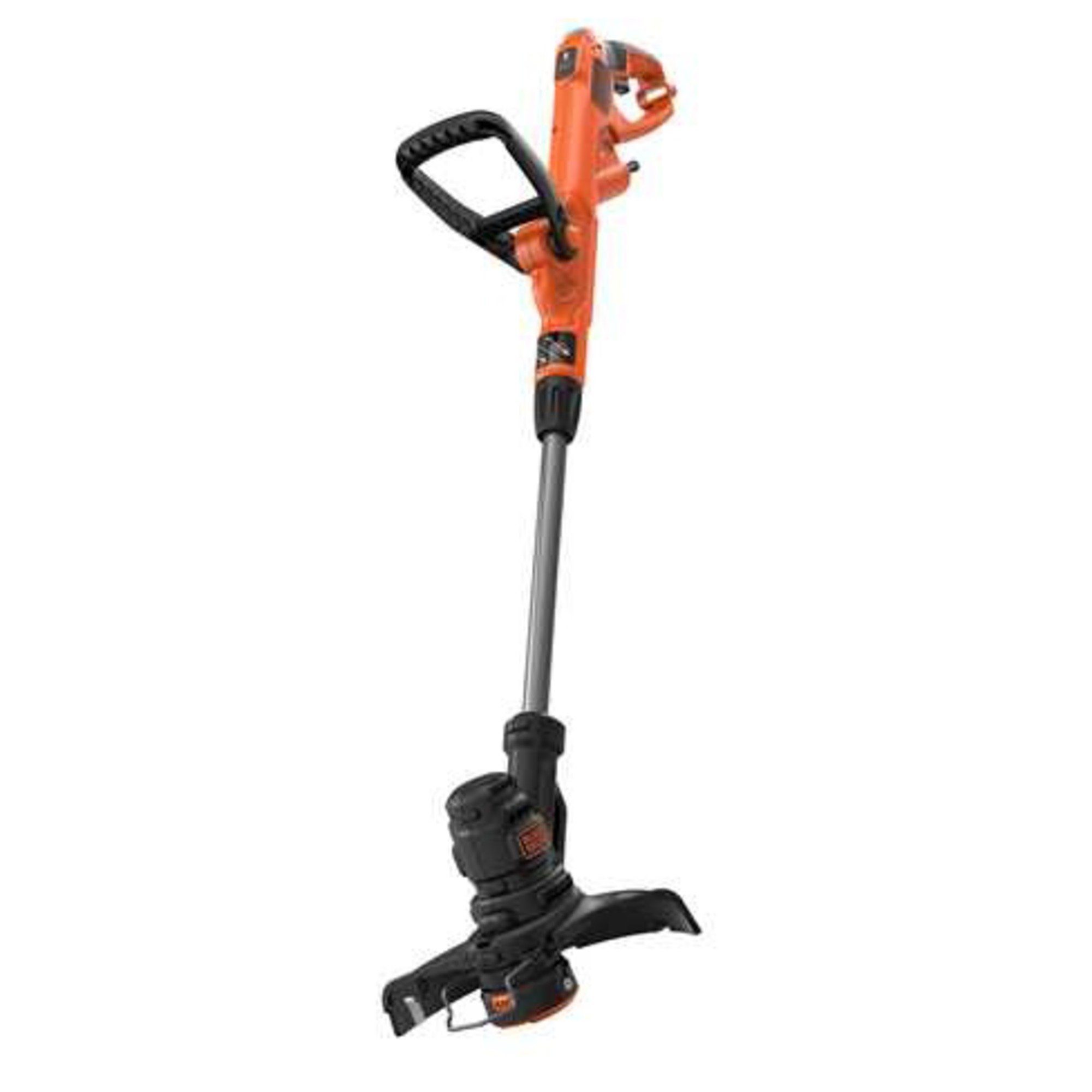 Black + Decker Elektro-Rasentrimmer BLACK+DECKER Rasentrimmer BESTE625-QS, (450 Watt)