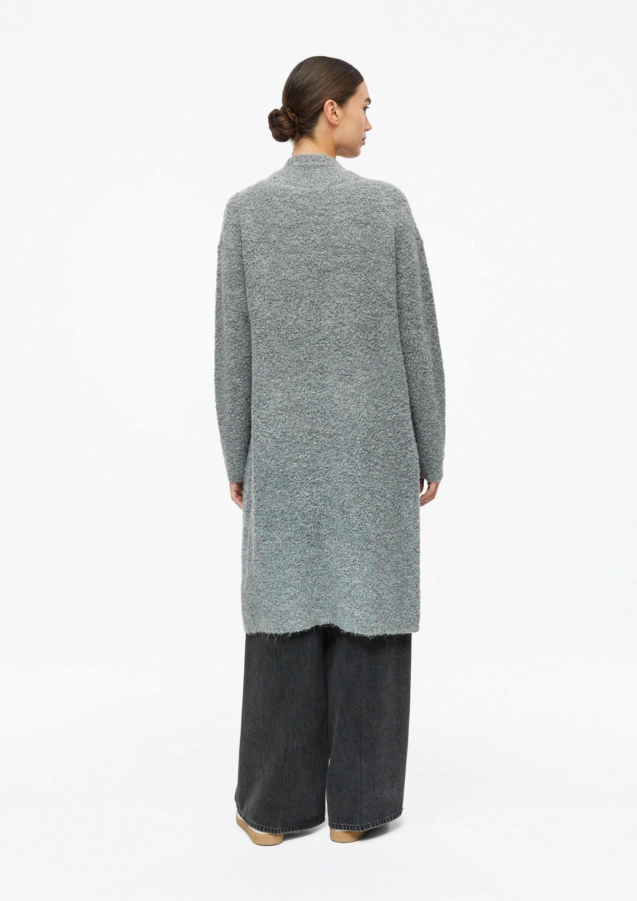 s.Oliver Cardigan Strickjacke Lange Strickjacke aus Bouclé – Bild 3 von 5