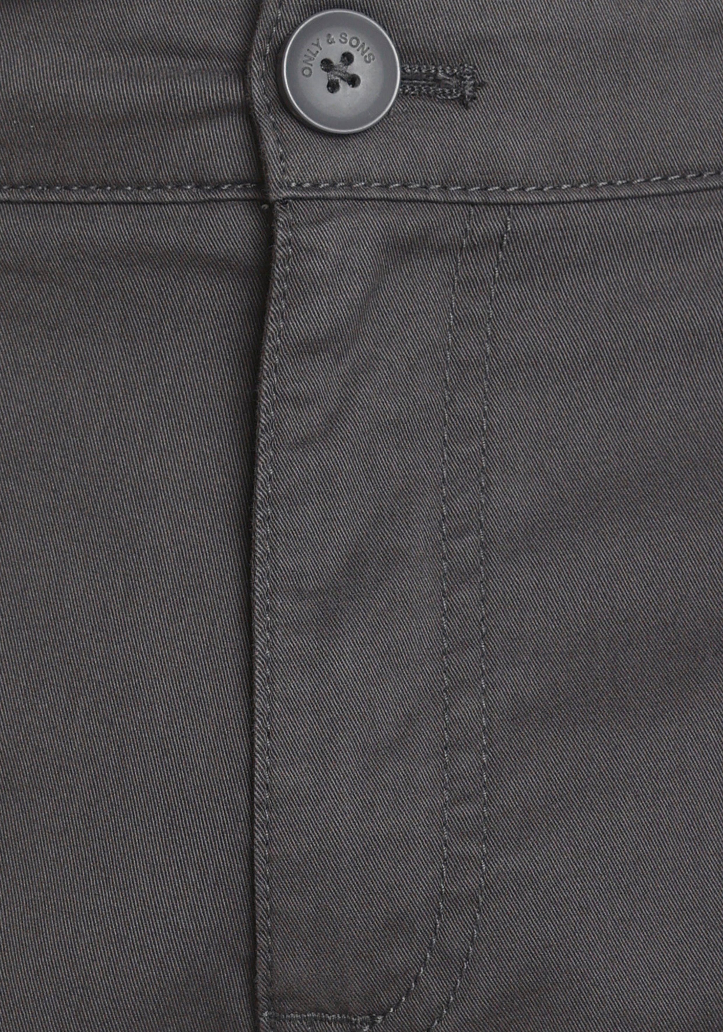ONLY & SONS Cargoshorts CAM CARGO grau STAGE SHORTS