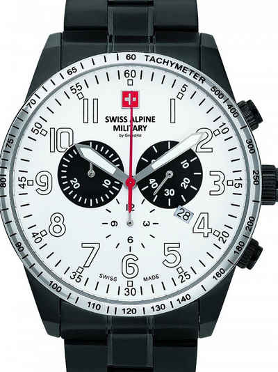 Swiss Alpine Military Quarzuhr Swiss Alpine Military 7082.9173 Chronograph 45mm 10ATM