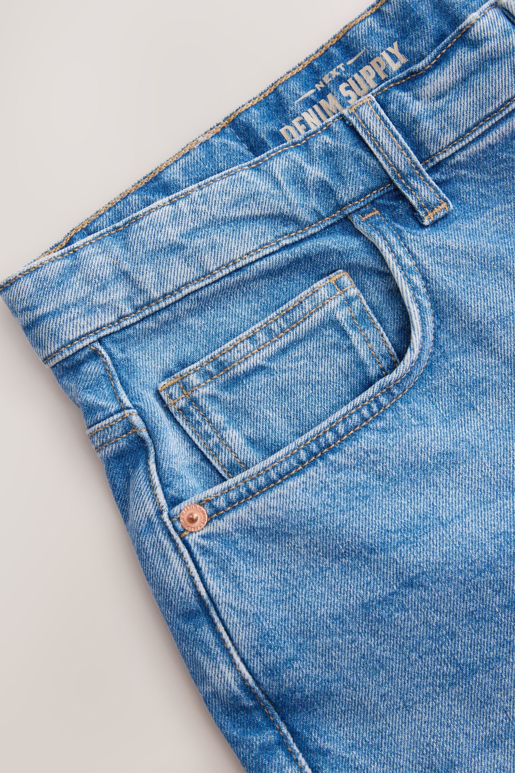 Next Straight-Jeans Authentic Straight Fit Stretchjeans, günstig online kaufen