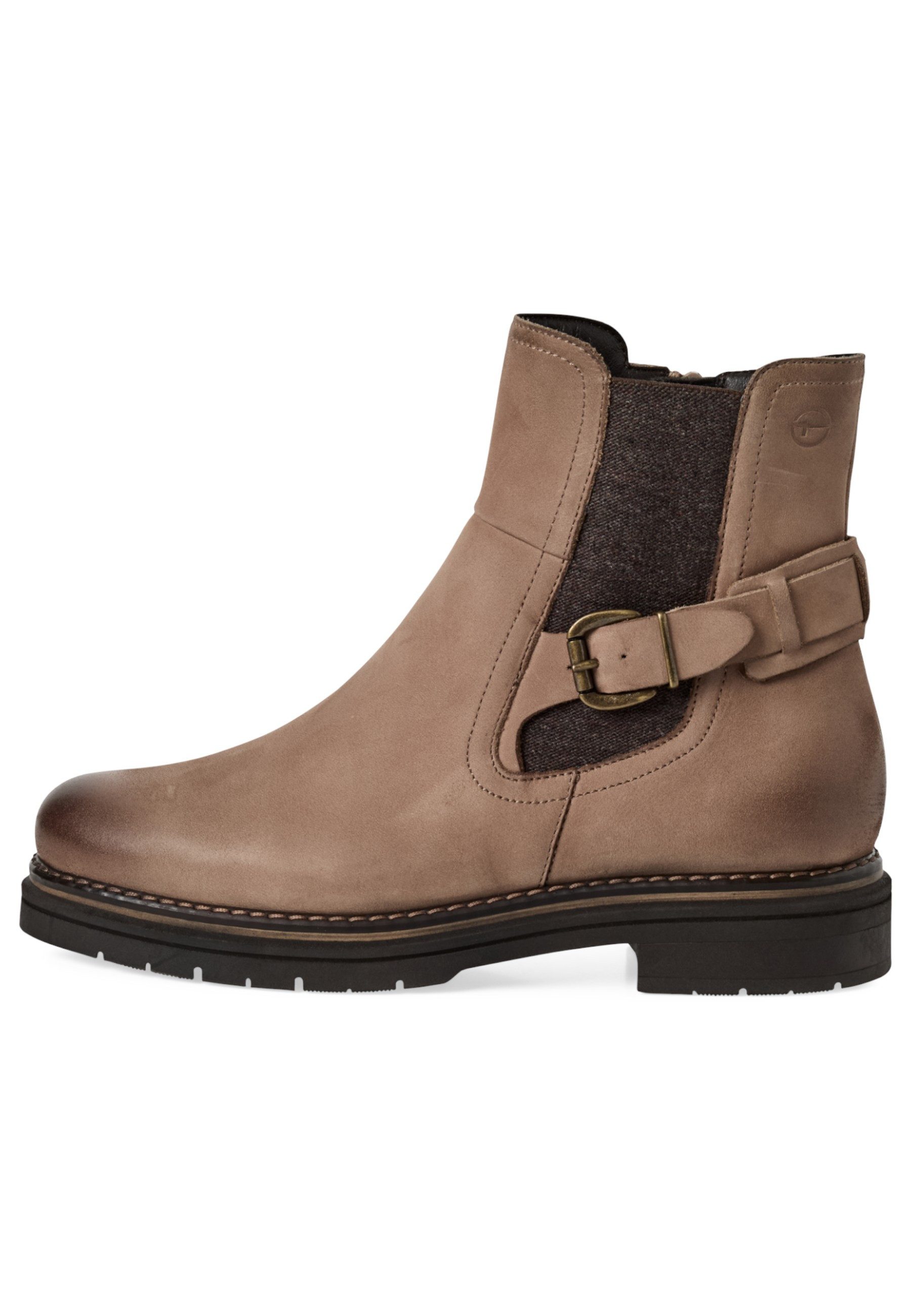 Tamaris 1-25345-45 353 Taupe Nubuc Stiefelette