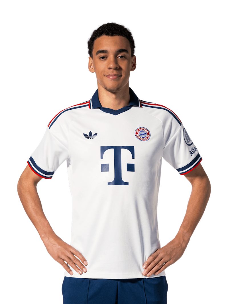 adidas Performance Fußballtrikot FC Bayern München, Trikot Away 26-27, Herren, weiß