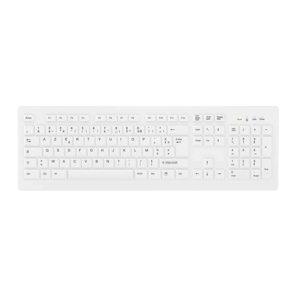 Active Key Contour Design Active Key AK-C8100F-FU1-W/FR Tastatur Medizinisch RF Wireless-Tastatur