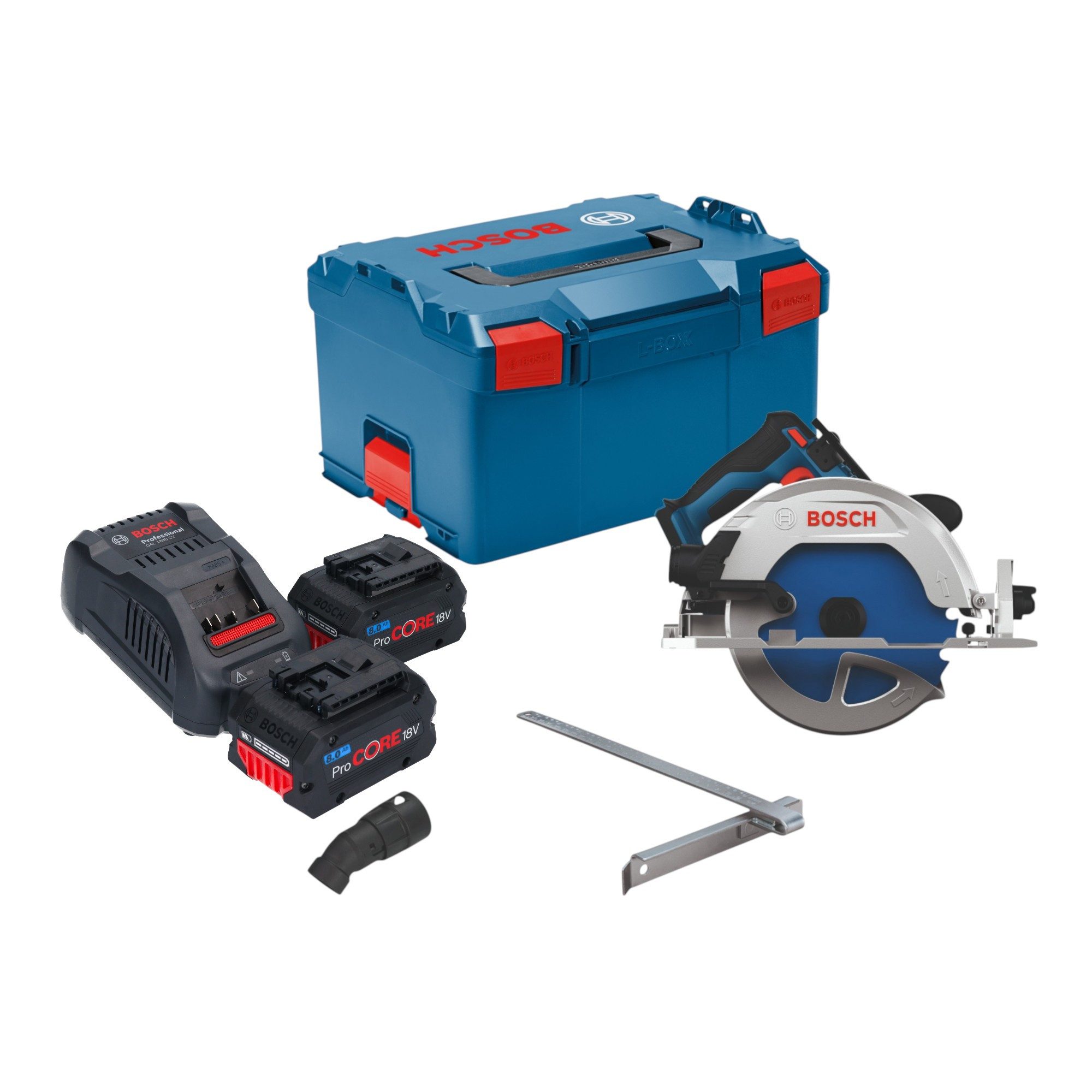 Bosch Professional Akku-Handkreissäge GKS 18V-68-2 Akku Kreissäge 18 V 190 mm Brushless