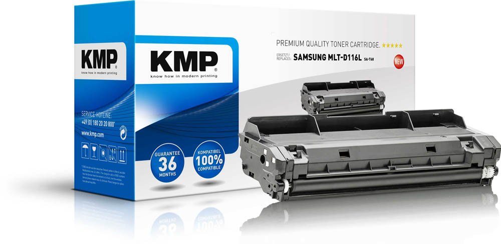 Tonerkartusche - black, ERSETZT Toner MLT-D116L/ELS (1-St) 1 KMP SA-T68 Samsung