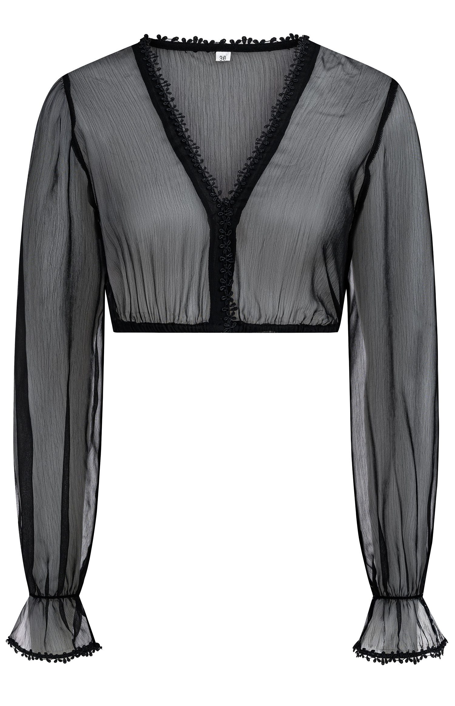 Dirndlbluse Dirndlbluse Caro in Onyx von Nübler