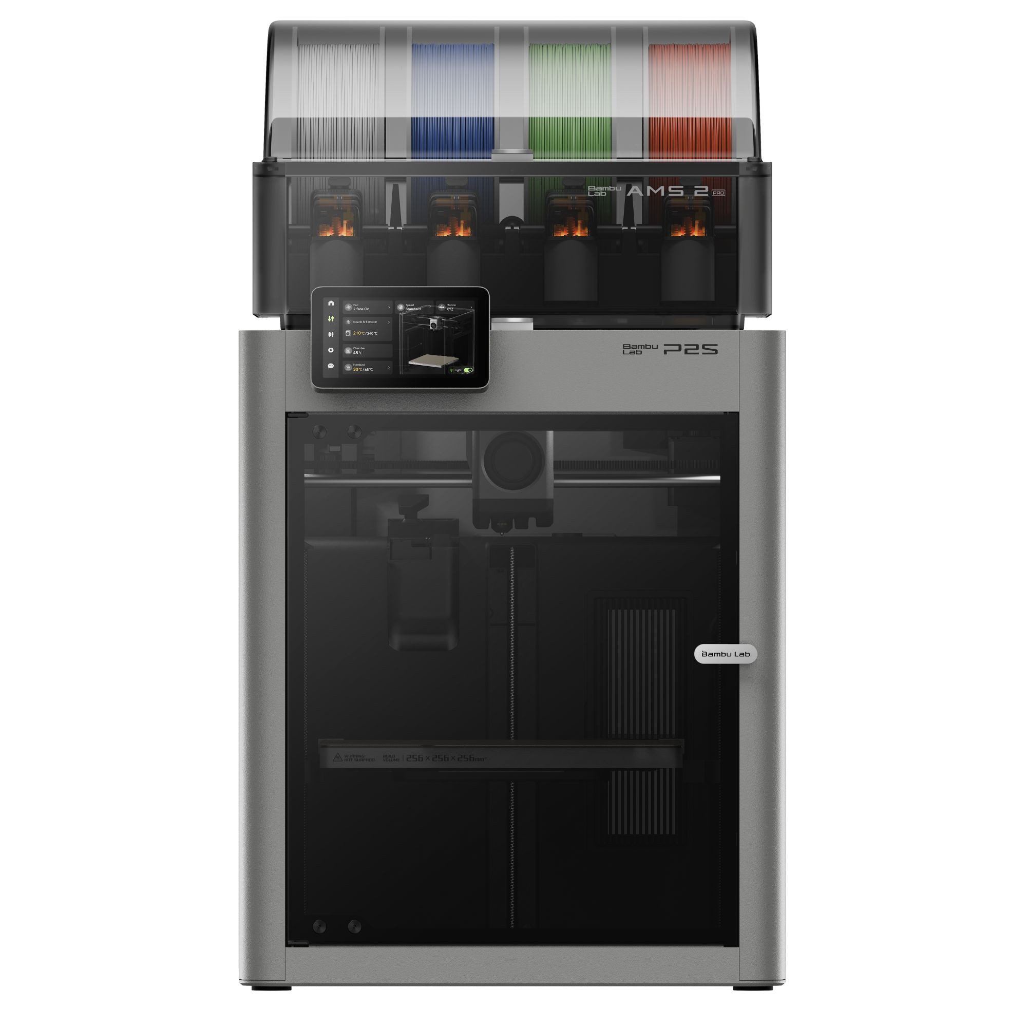 Bambu Lab 3D-Drucker Bambu Lab P2S Combo 3D Drucker & AMS 2 Pro, Vollautom. Hochgeschw.-CoreXY-System mit AMS Pro 2