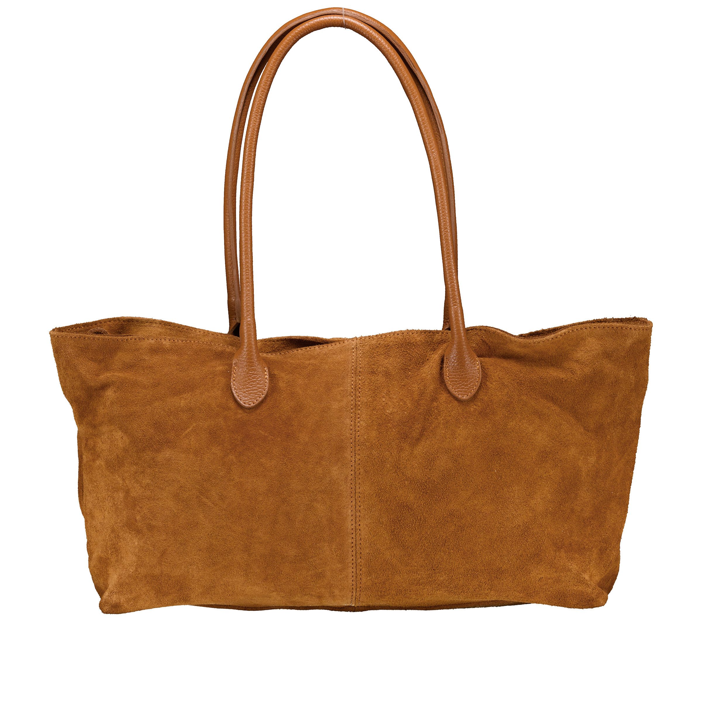 Hausfelder Manufaktur Shopper Velours (1-tlg)