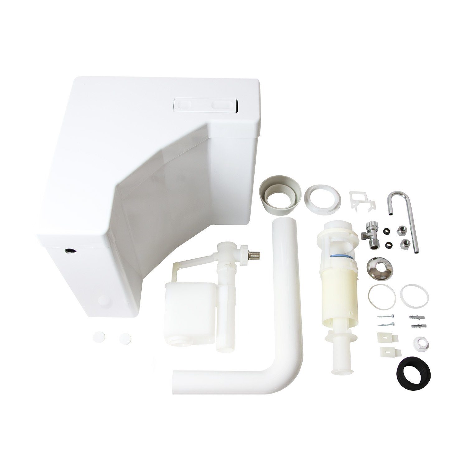 General Fittings Spülkasten WC Spülkasten Angolo 9 Ltr.