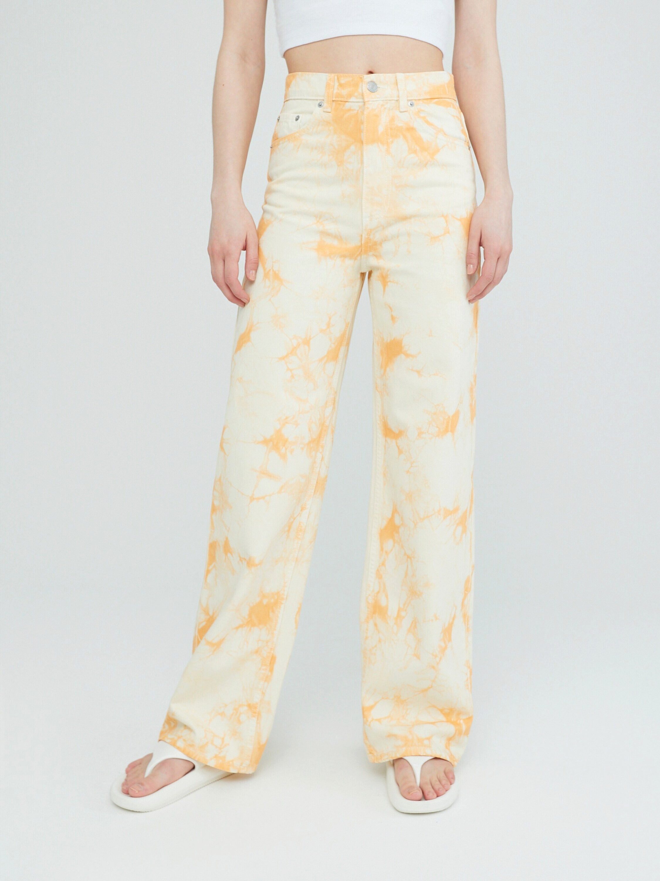 EDITED Weite Jeans Avery (1-tlg) Plain/ohne Details