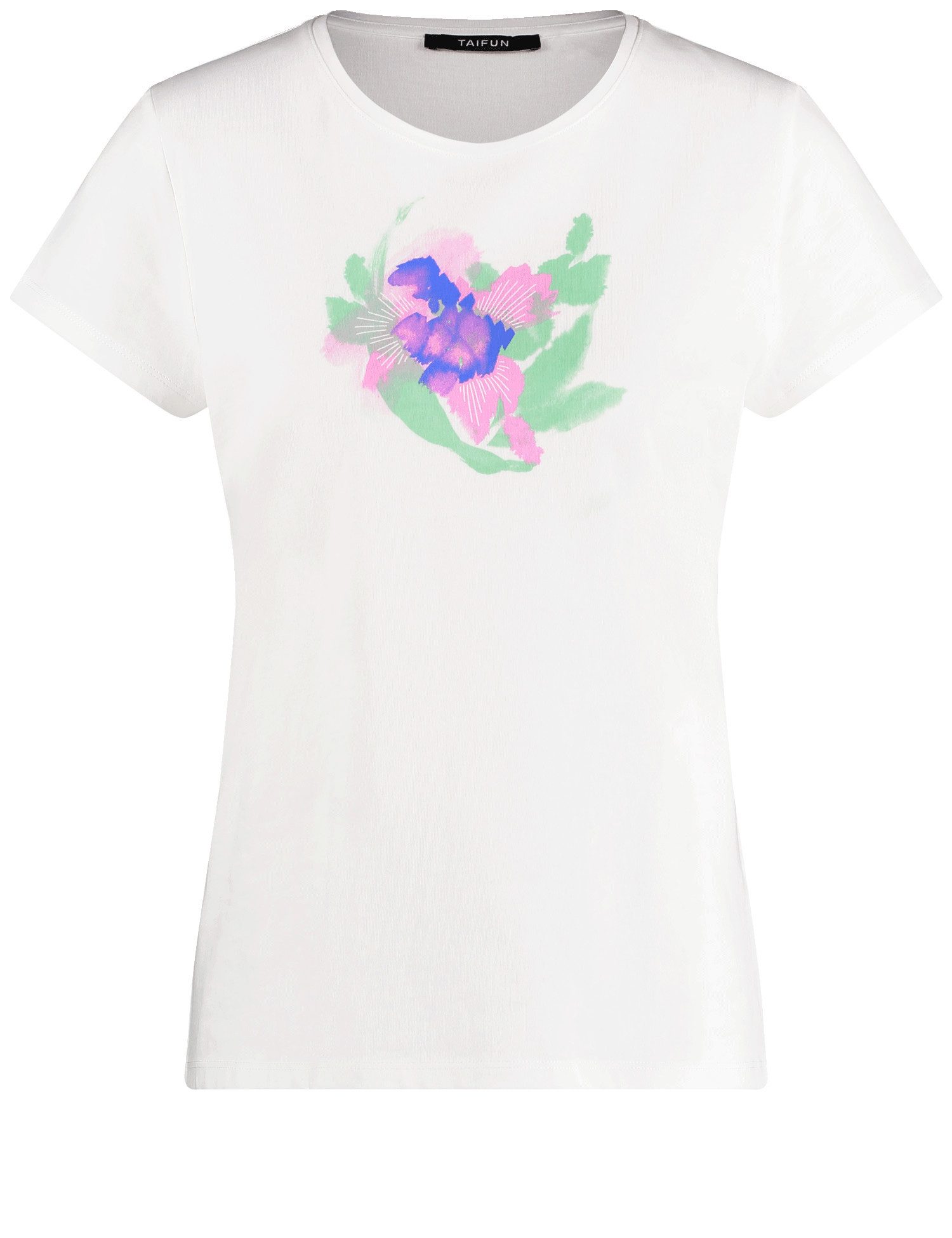 Poloshirt T-Shirt mit Frontprint