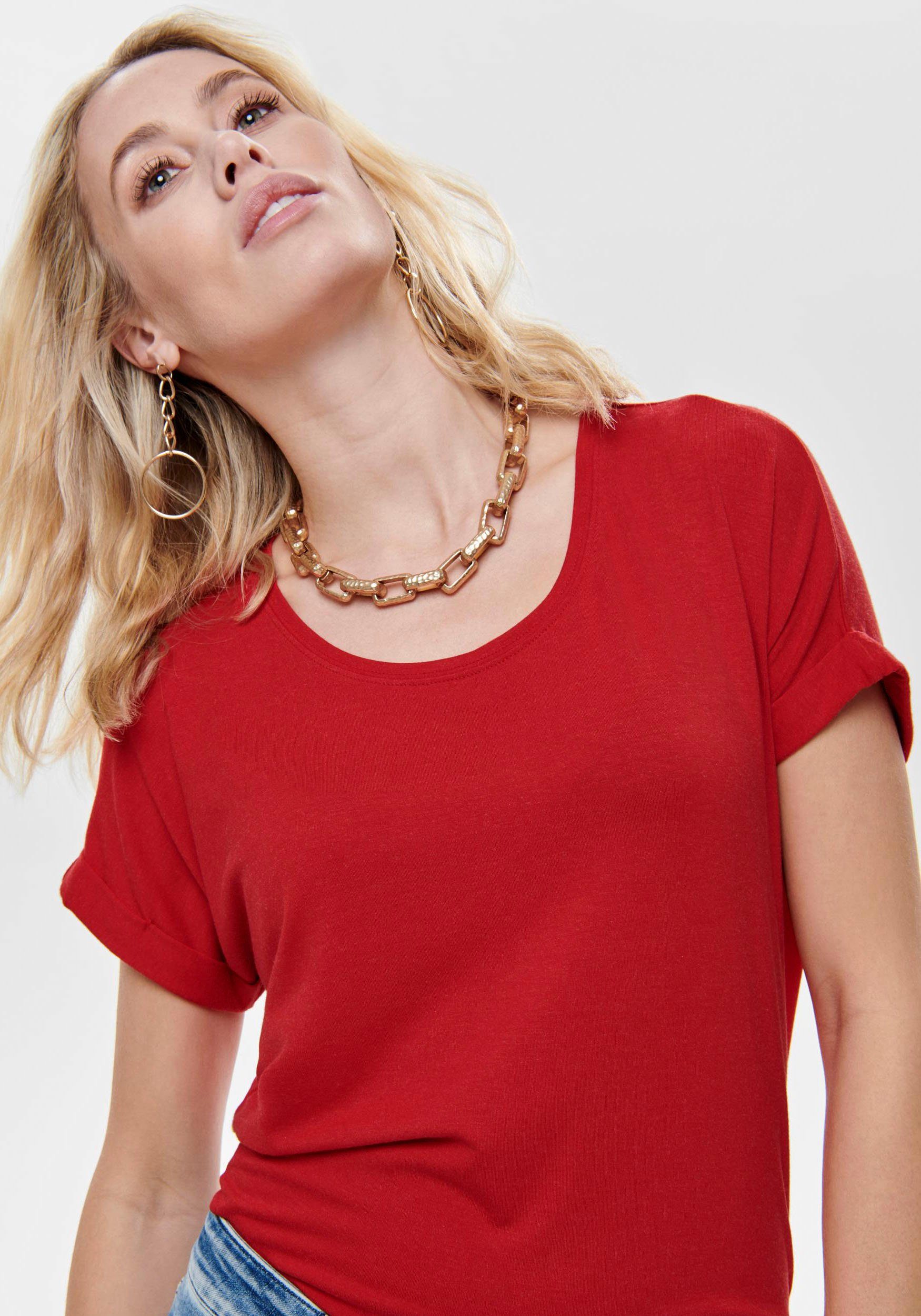ONLY T-Shirt ONLMOSTER S/S O-NECK TOP günstig online kaufen