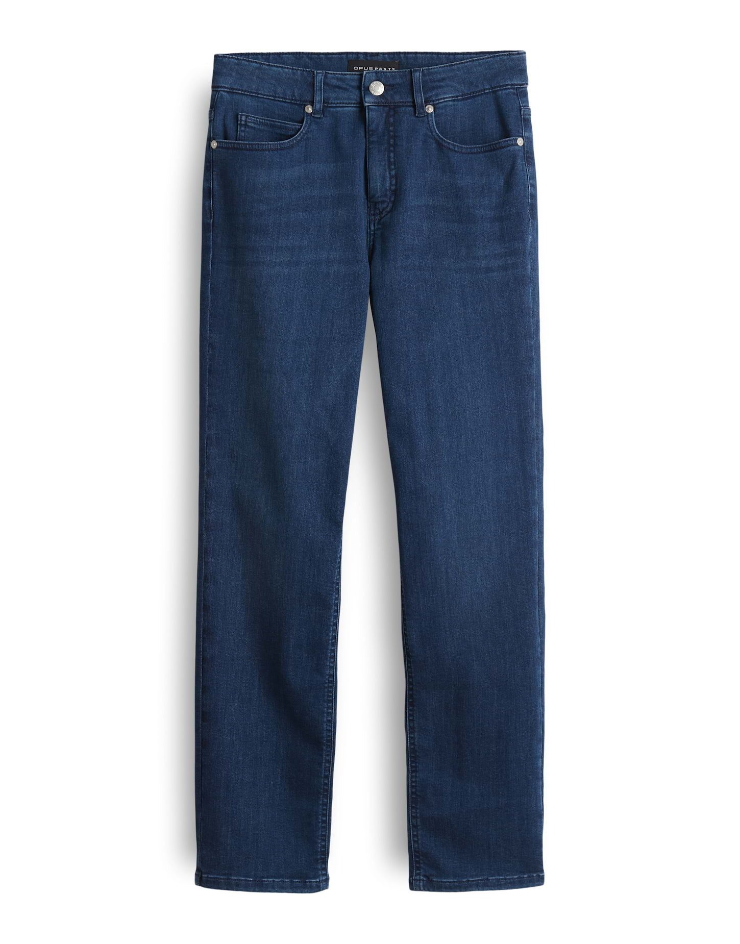 OPUS PANTS Slim-fit-Jeans MELLY BASE Slim Jeans mit Powerstretch Mid Rise Vielseitig kombinierbar für Looks – Bild 2 von 5