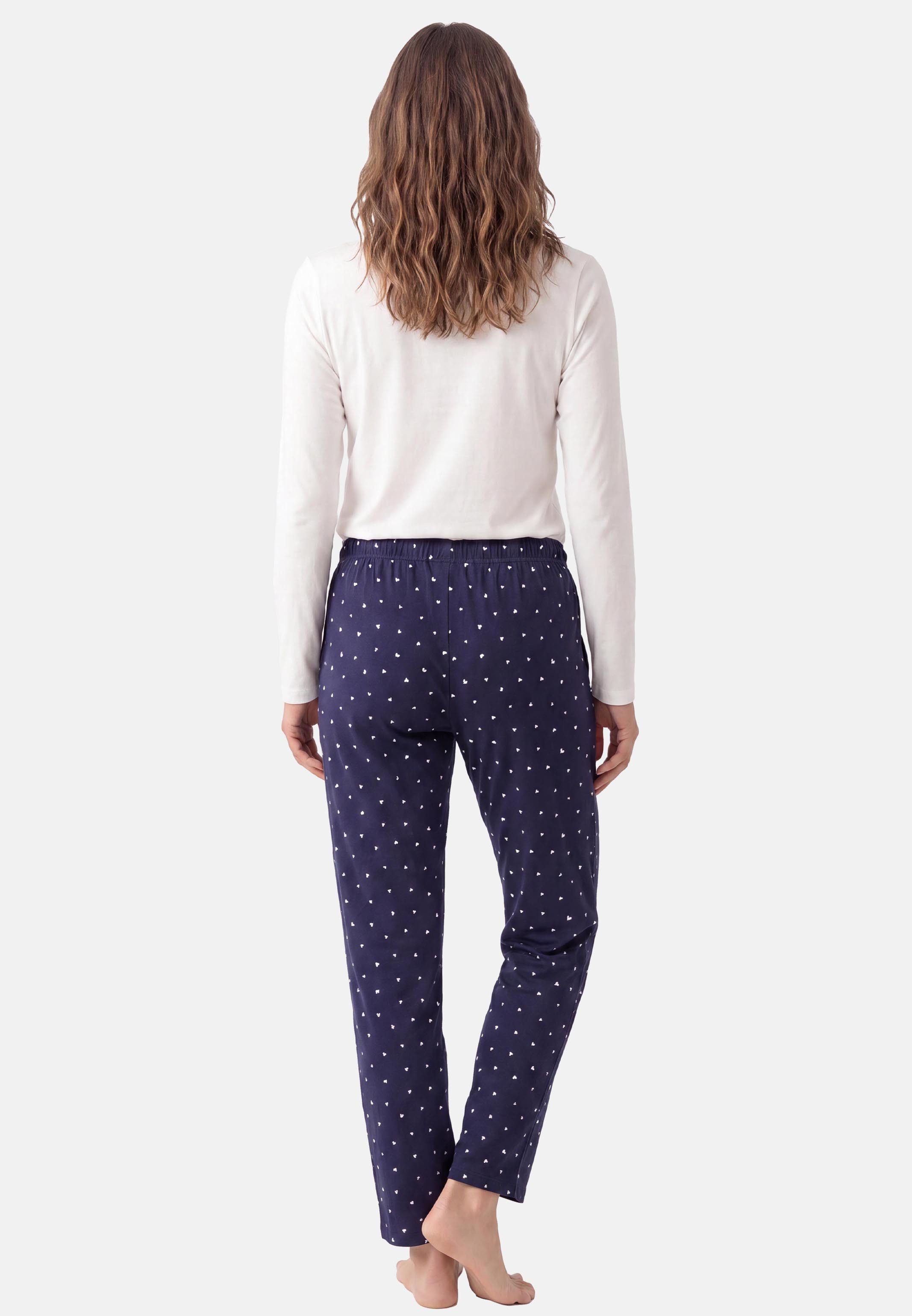 Schiesser Pyjama Mix & Relax (Set, 2 tlg) Schlafanzug - Baumwolle - Atmungsaktiv