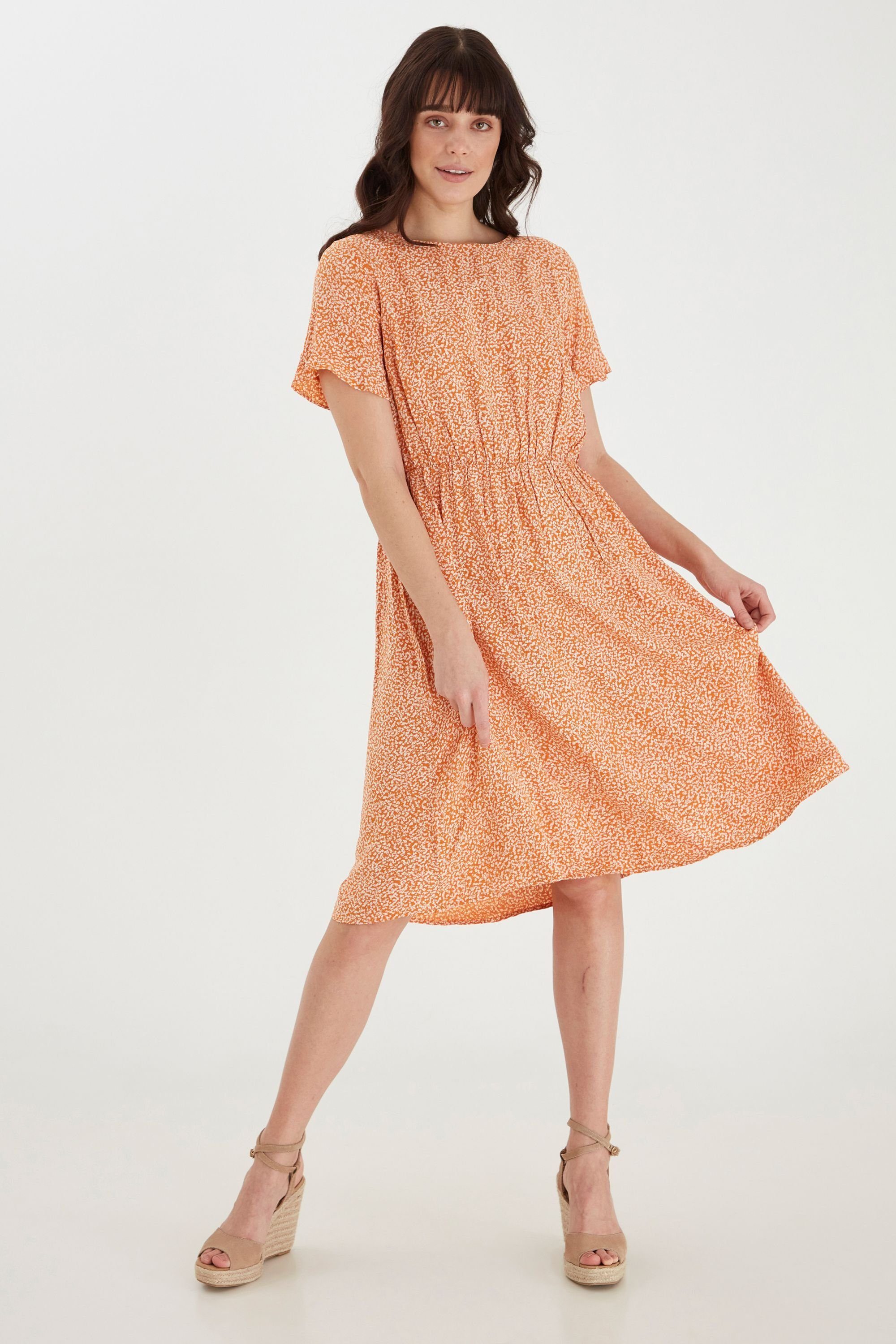 fransa Jerseykleid Fransa 1 Autumn Dress mix 20609144 FRVARILLI - Maple