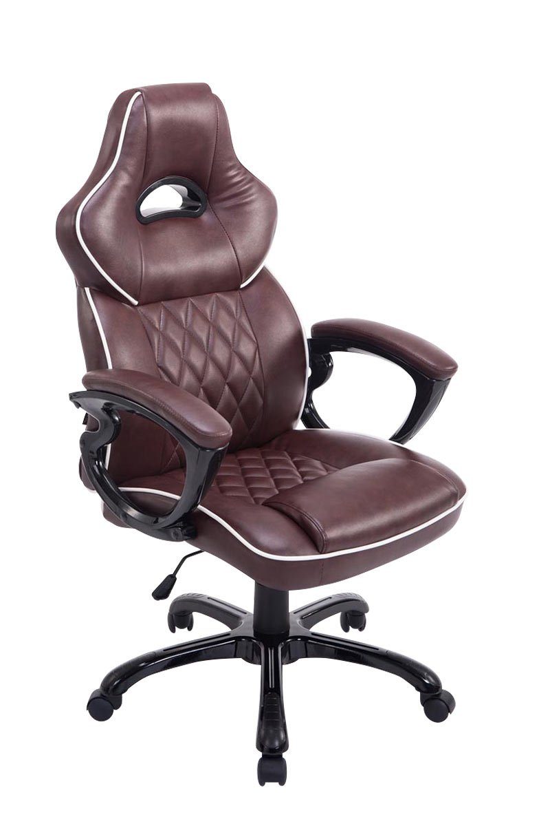 CLP Gaming Chair BIG XXX Kunstleder, höhenverstellbar und drehbar bordeauxrot