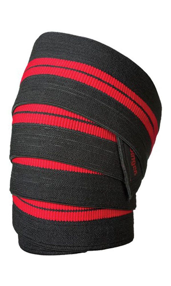 Harbinger Boxbandagen Harbinger Red Line Knee Wraps Rot 2er Set 2 m