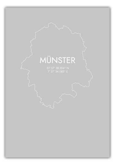 MOTIVISSO Poster Münster Koordinaten #7
