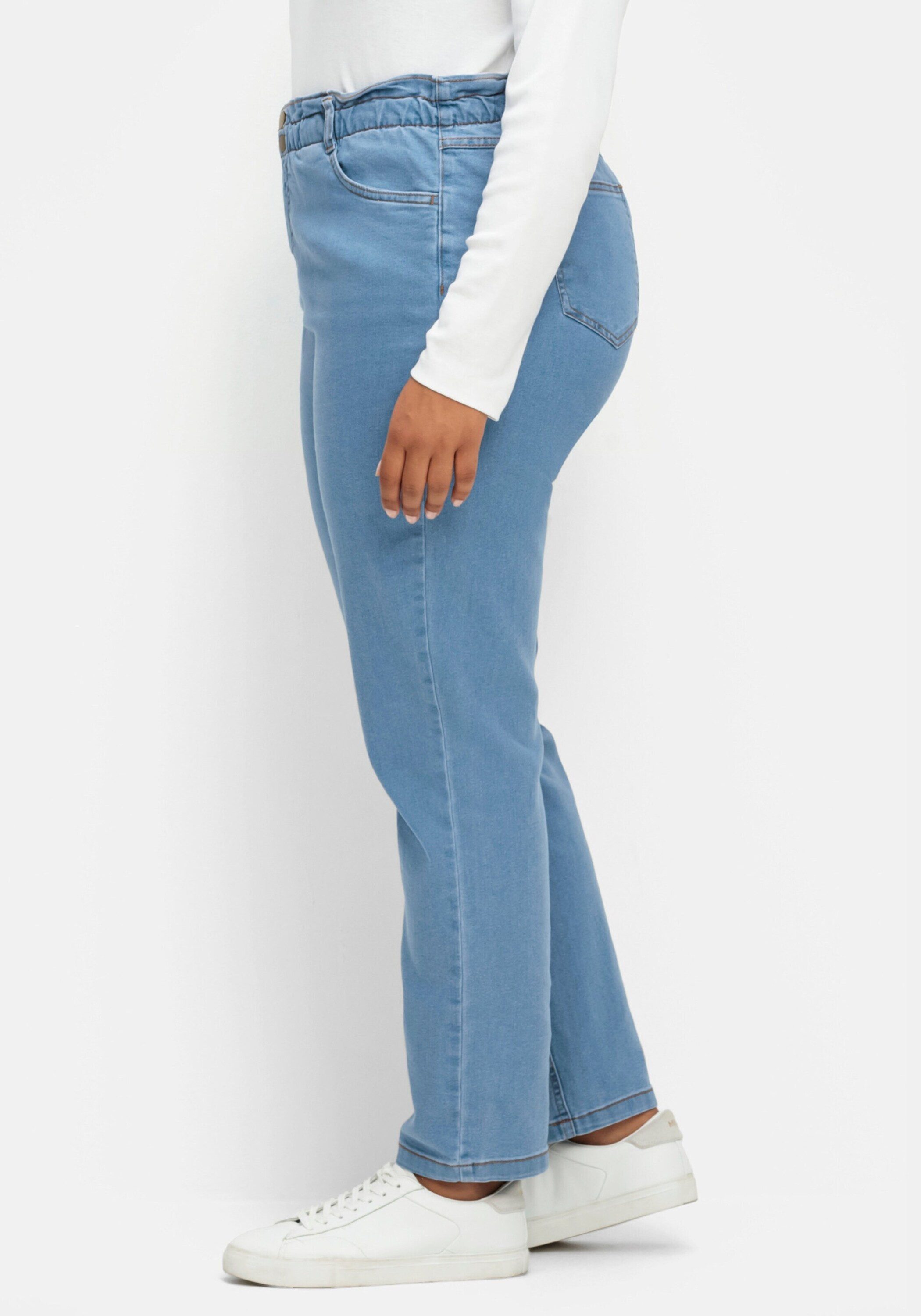Sieh an! Bequeme Jeans Jeans leicht vertieft
